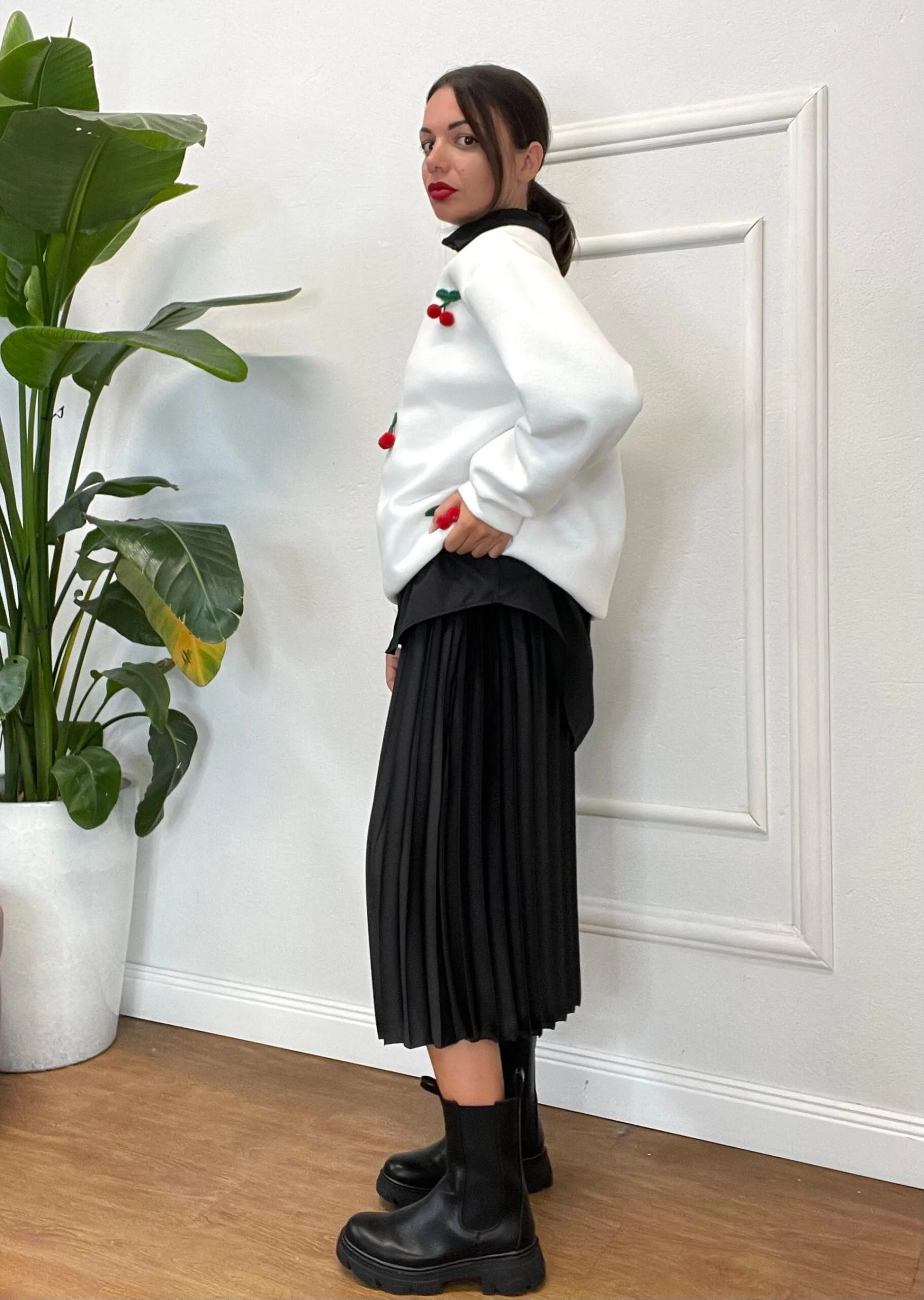FELPA CHERRY 369 bianco