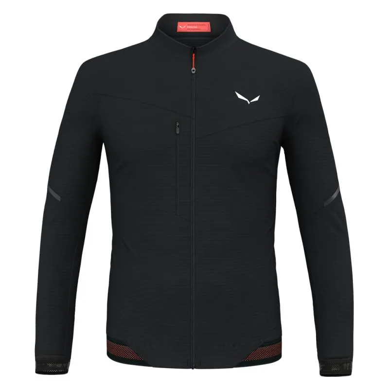 Felpa da trekking Salewa PEDROC PL 2 JACKET (Black out) Uomo