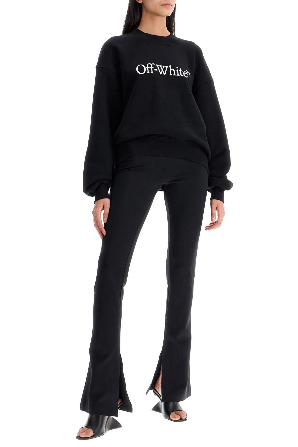 Felpa oversize con stampa logo