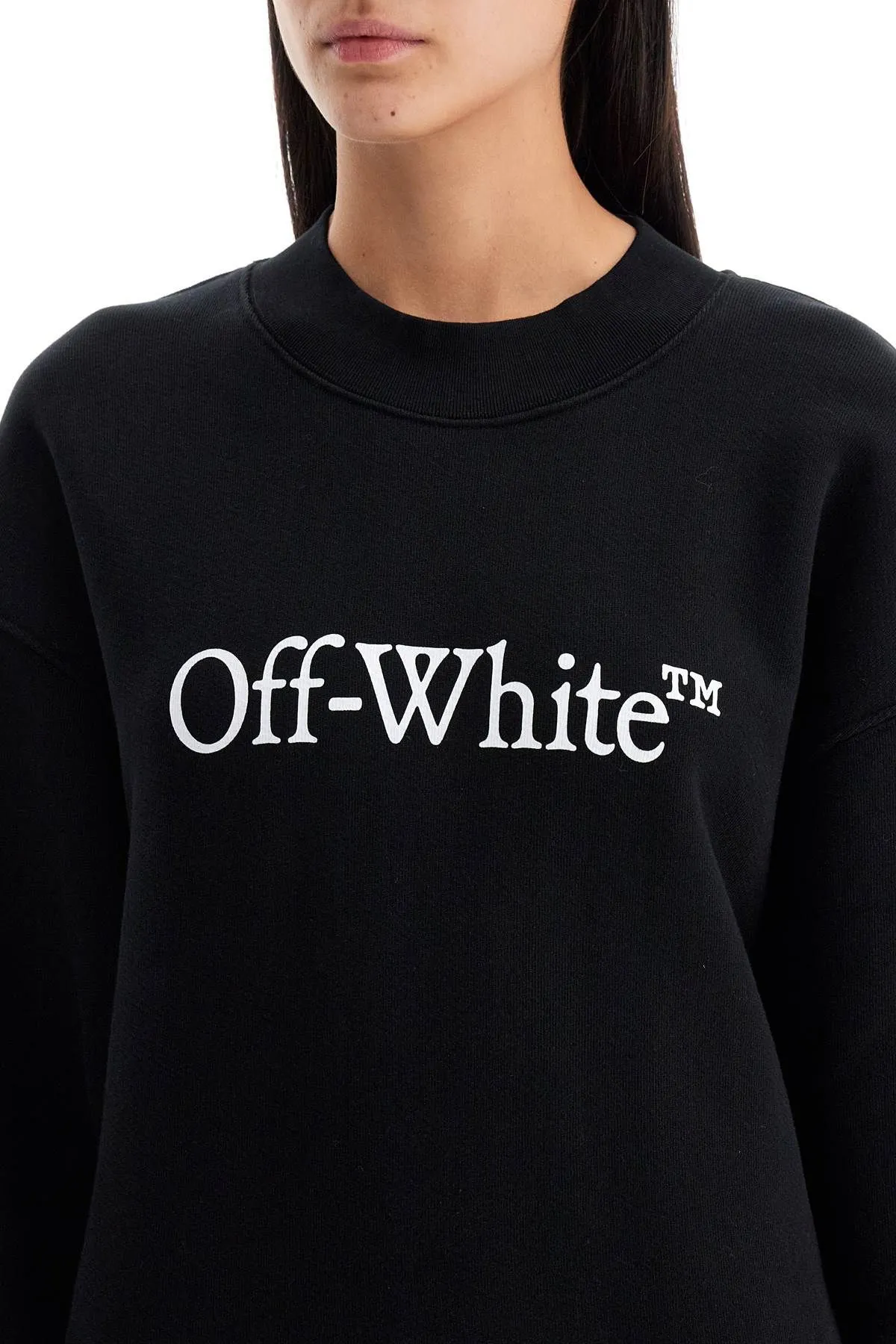 Felpa oversize con stampa logo