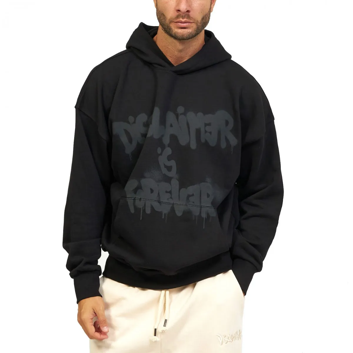 Felpa Oversize Nero