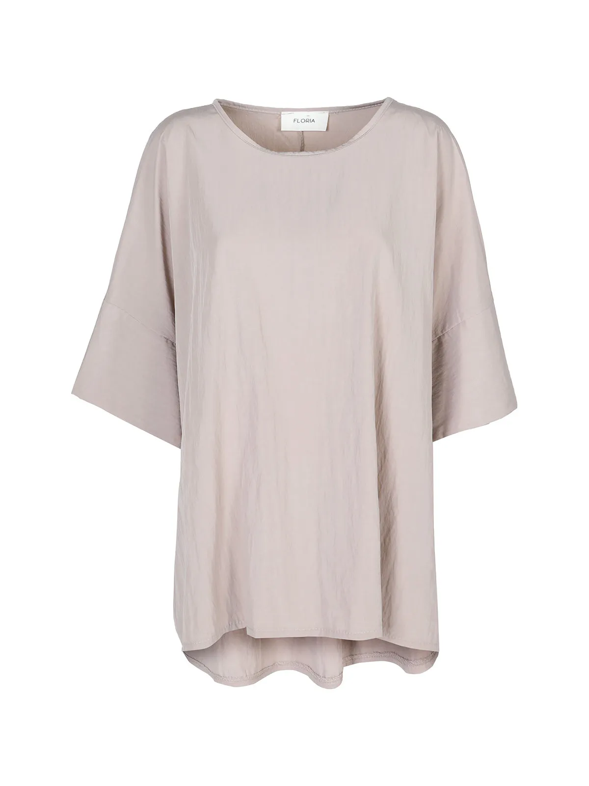Floria Blouse femme oversize à manches courtes chauve-souris