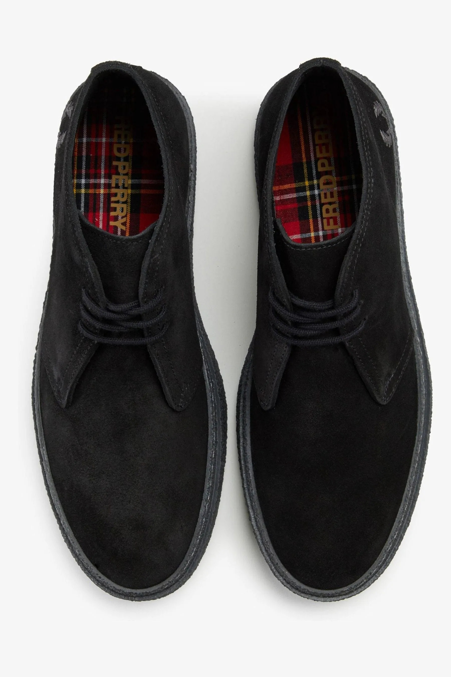 Fred Perry - Hawley - Nero scamosciato - Stivali