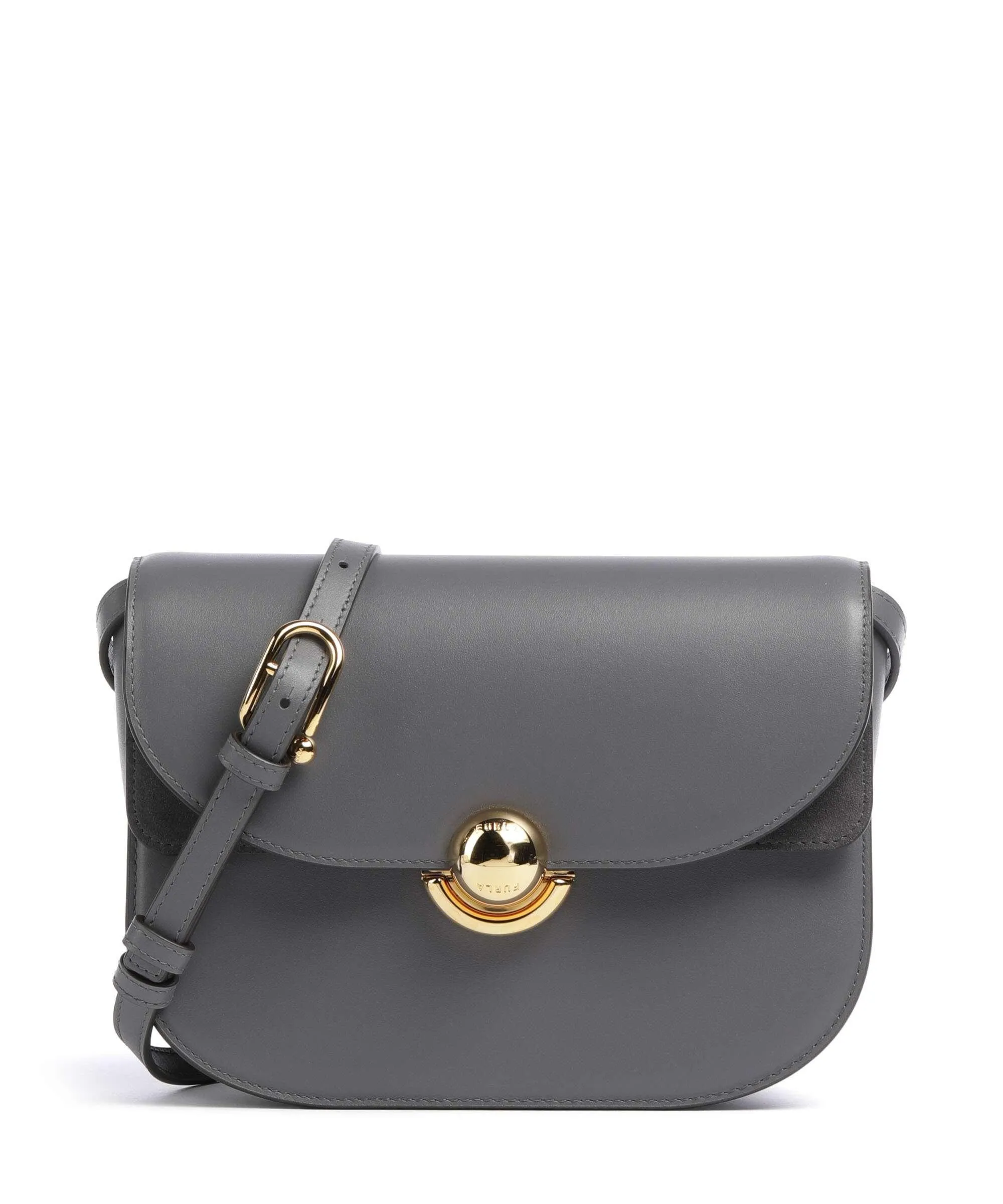  Furla Sfera S Borsa a tracolla pelle di vitello finemente grana grigio scuro  