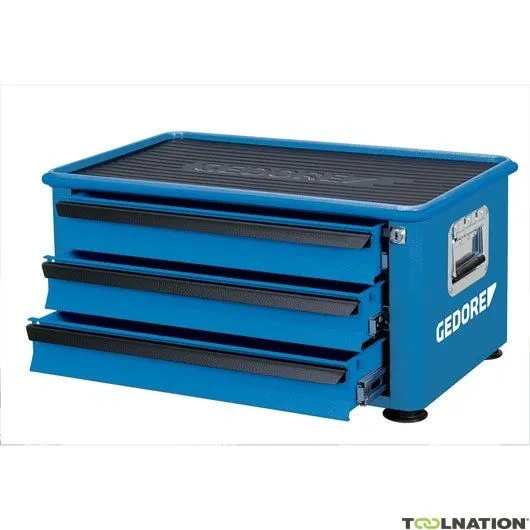 Gedore 6618130 1430 Cassettiera per attrezzi con 3 cassetti