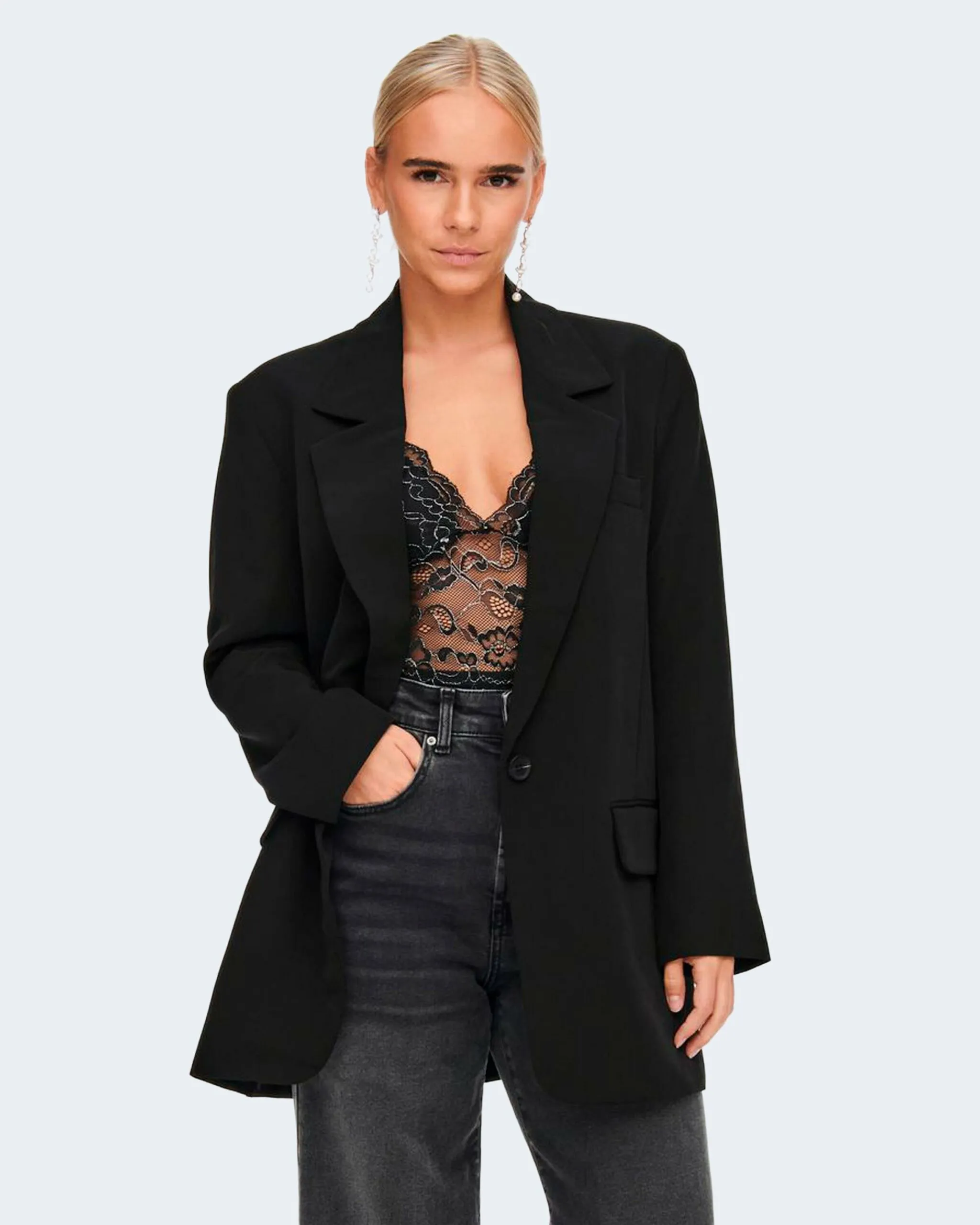 Giacca Only ONLLANA-BERRY L/S OVERSIZE TLR Nero