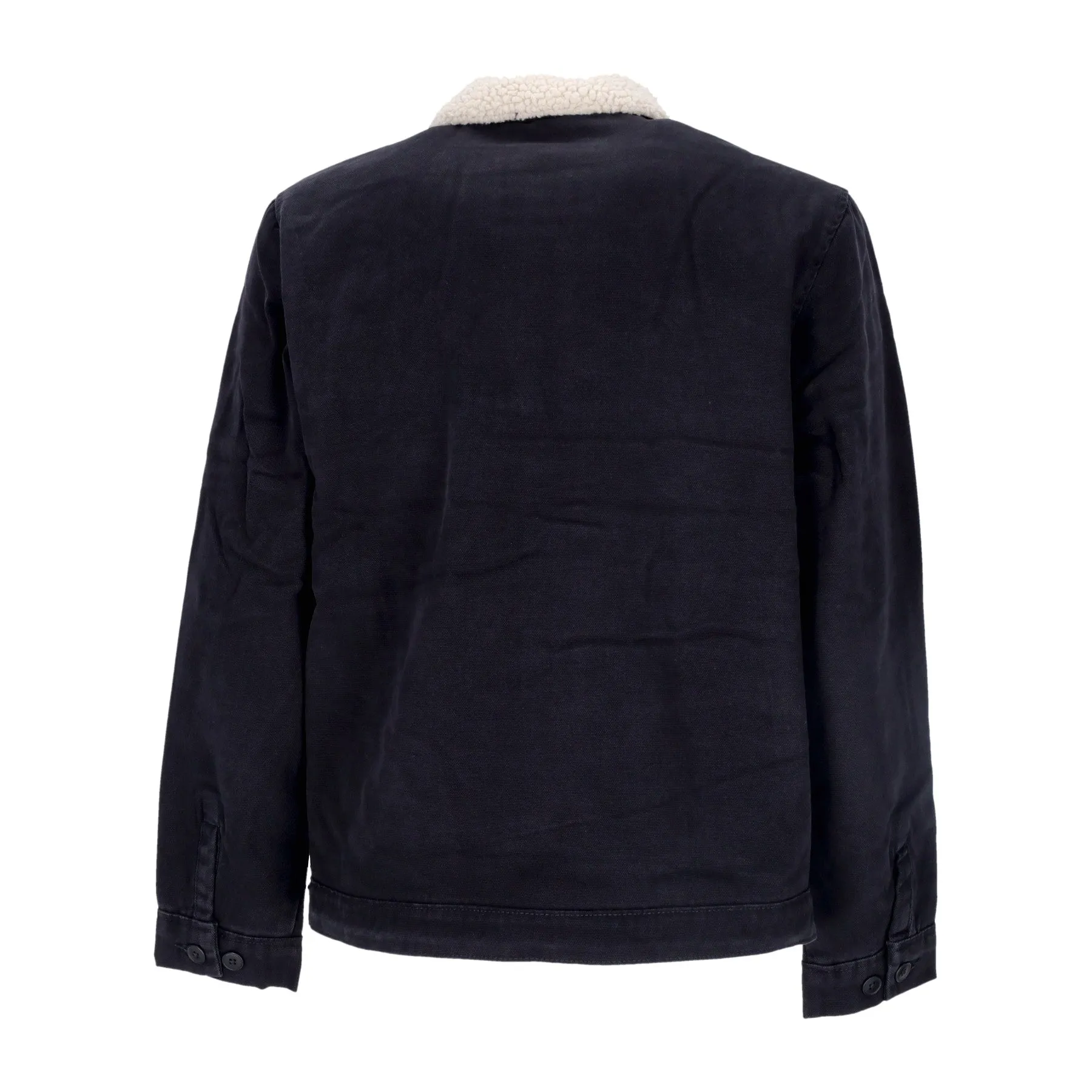 Giacca Workwear Uomo Duck Canvas Deck Jacket Stone Washed Black