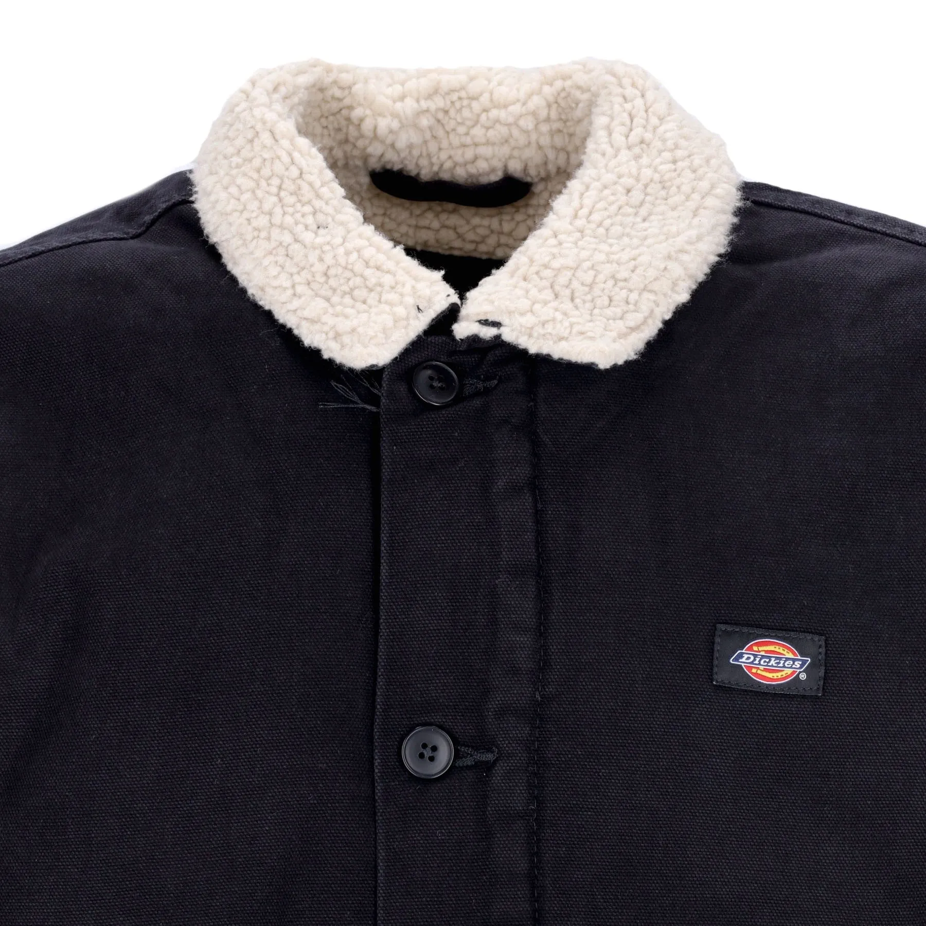 Giacca Workwear Uomo Duck Canvas Deck Jacket Stone Washed Black