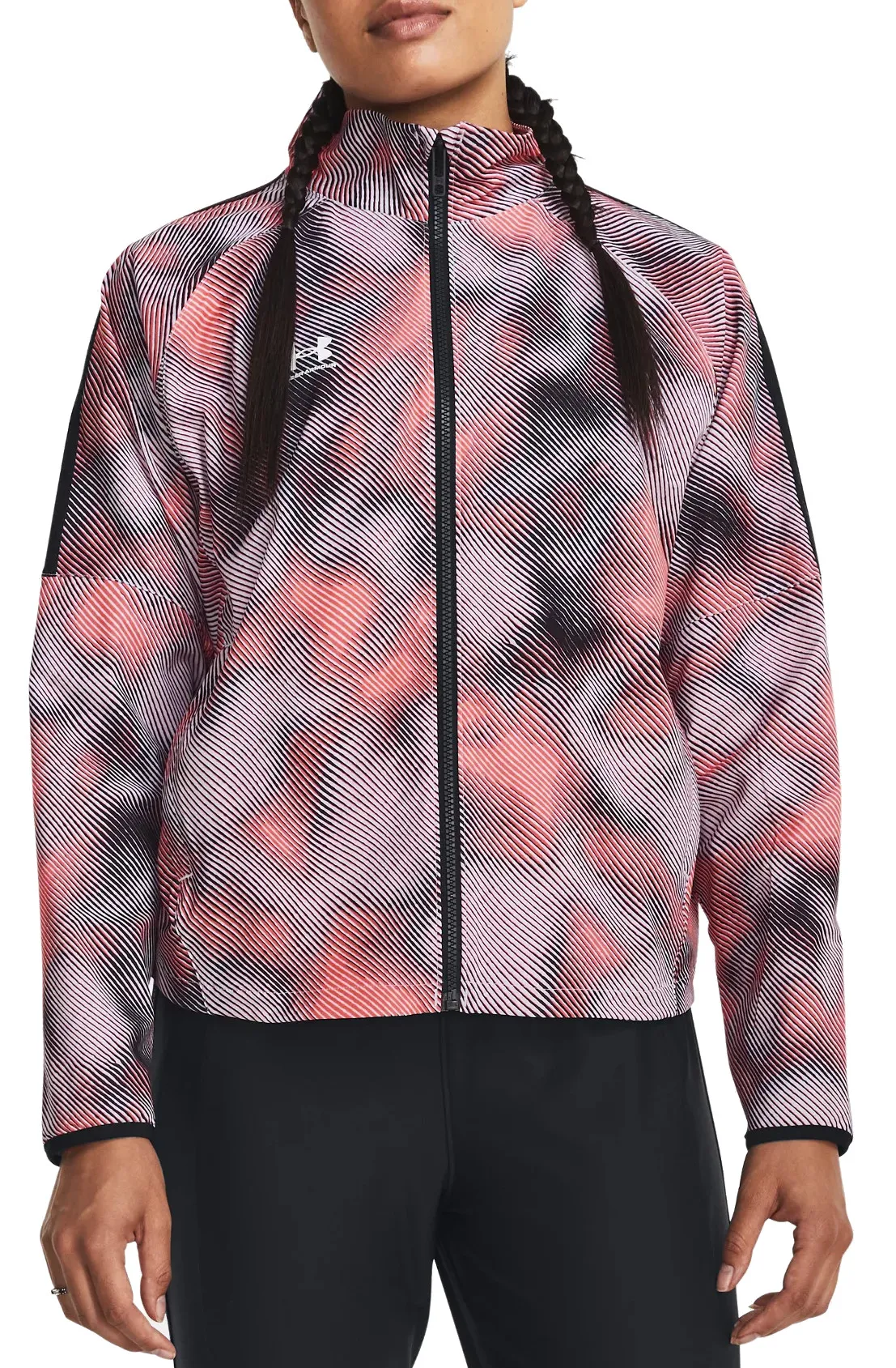 Giacche con cappuccio Under Armour Challenger Pro Printed Track