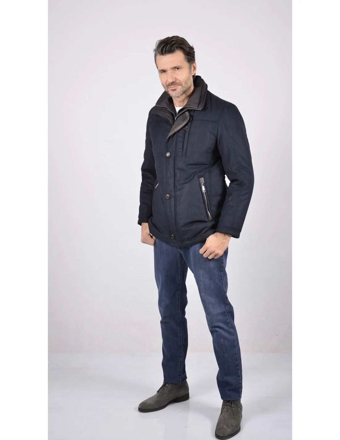 Giaccone Parka Microma Blu  BGT