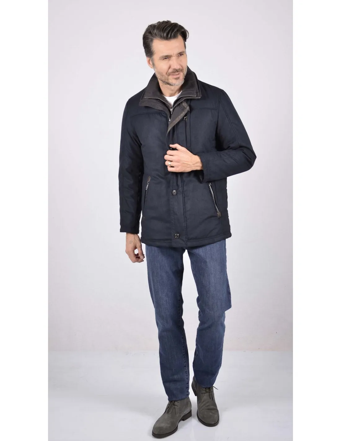 Giaccone Parka Microma Blu  BGT