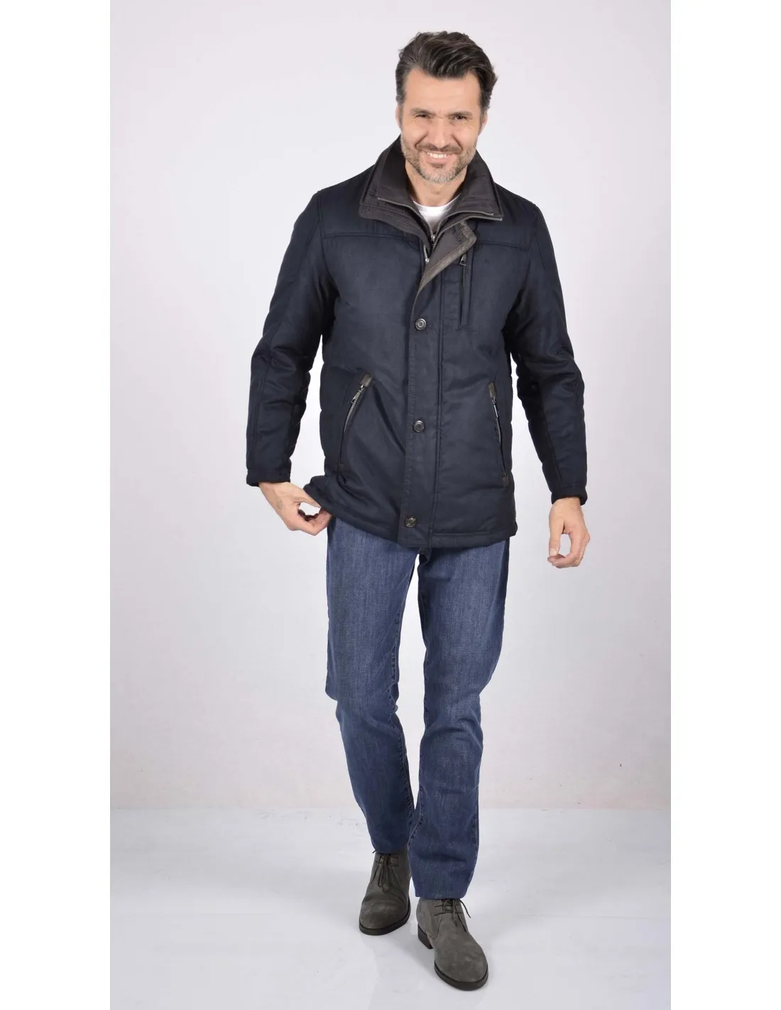 Giaccone Parka Microma Blu  BGT