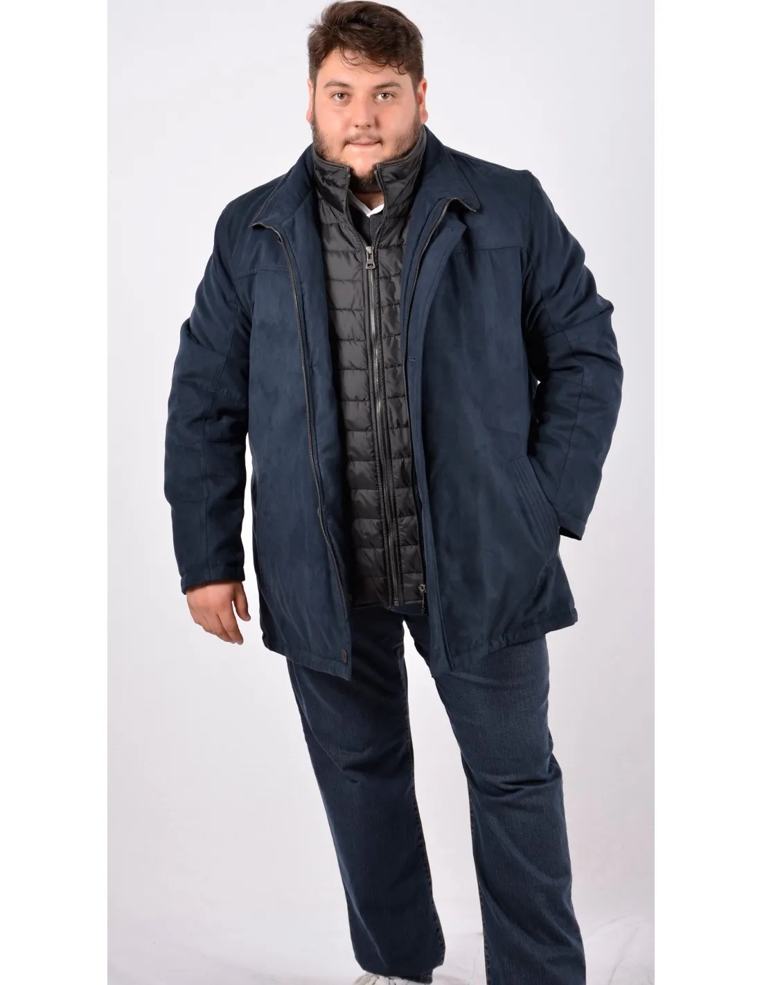 Giaccone Parka Microma Blu  BGT