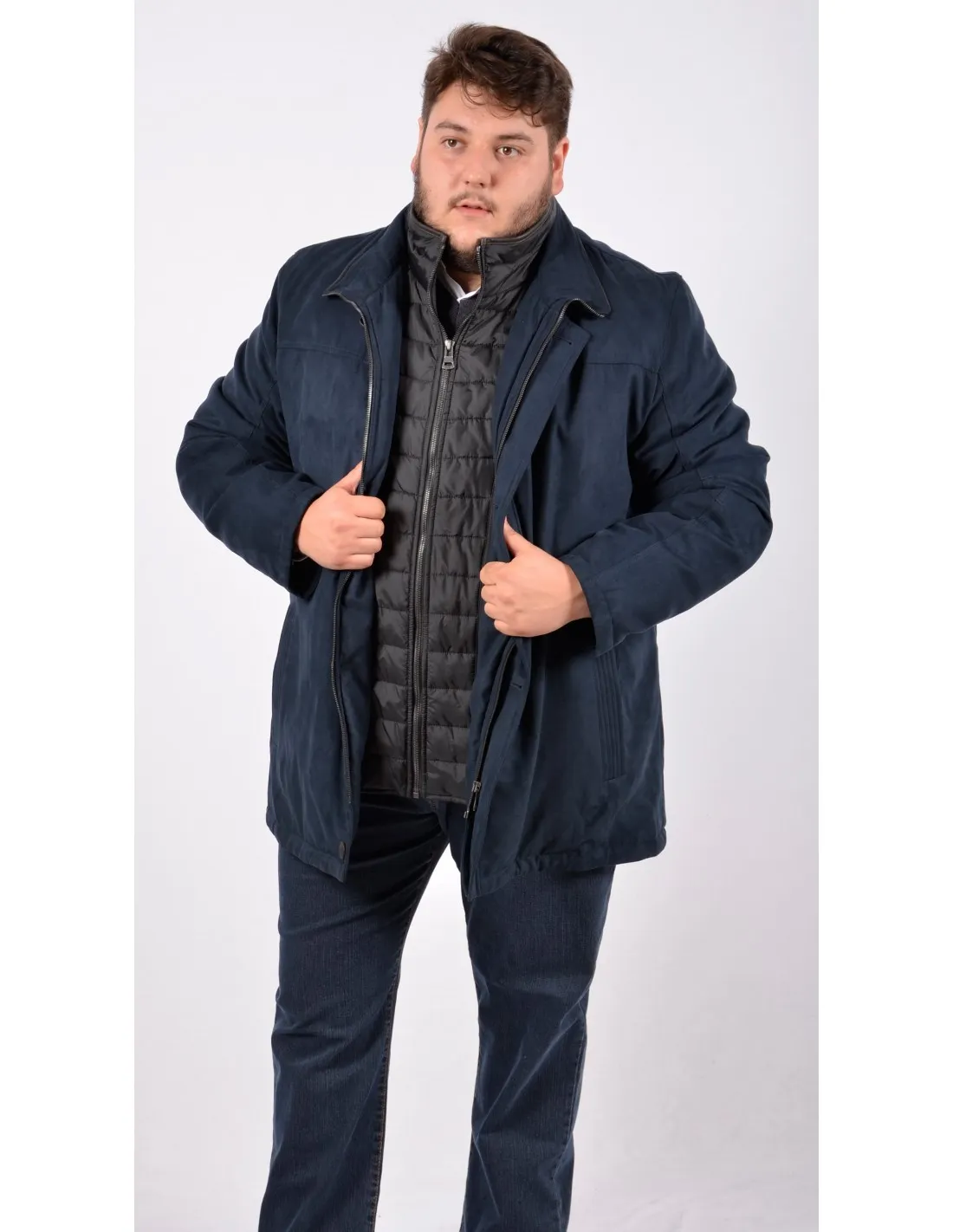 Giaccone Parka Microma Blu  BGT