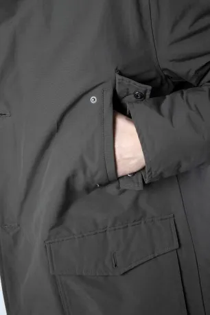 Giubbino Parka Uomo Con Pelo