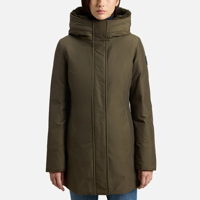 Giubbotto Woolrich Boulder Faux Fur Parka Donna