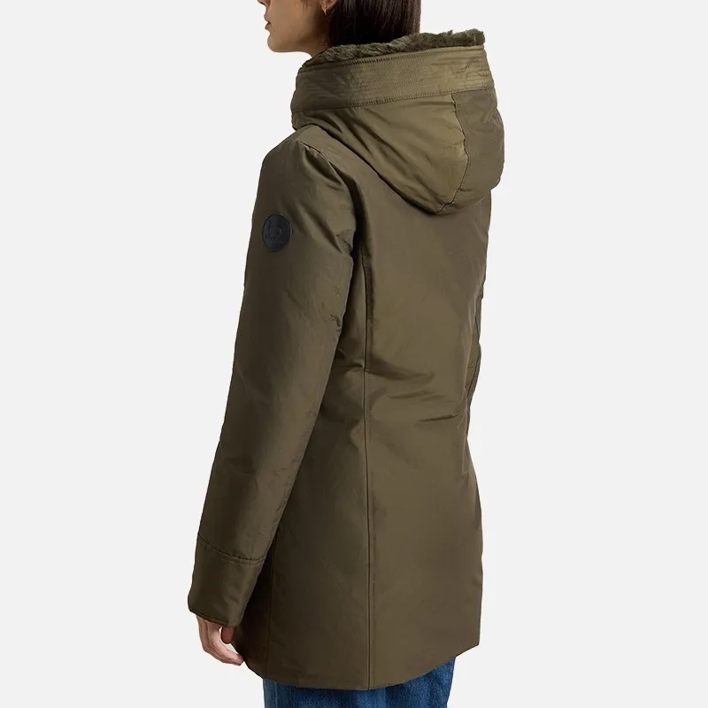 Giubbotto Woolrich Boulder Faux Fur Parka Donna