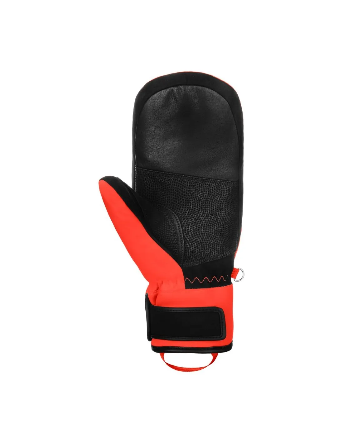 Guanti da sci Reusch Worldcup Warrior R-TEX® XT Nero / Rosso Fluo