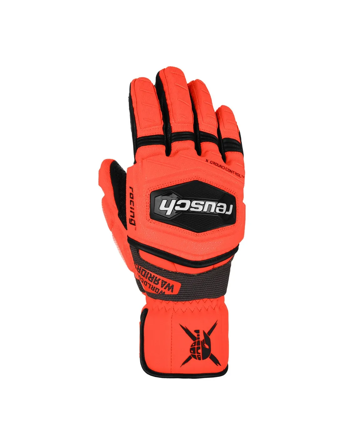 Guanti Sci Reusch Worldcup Warrior GS Nero / Rosso Fluo