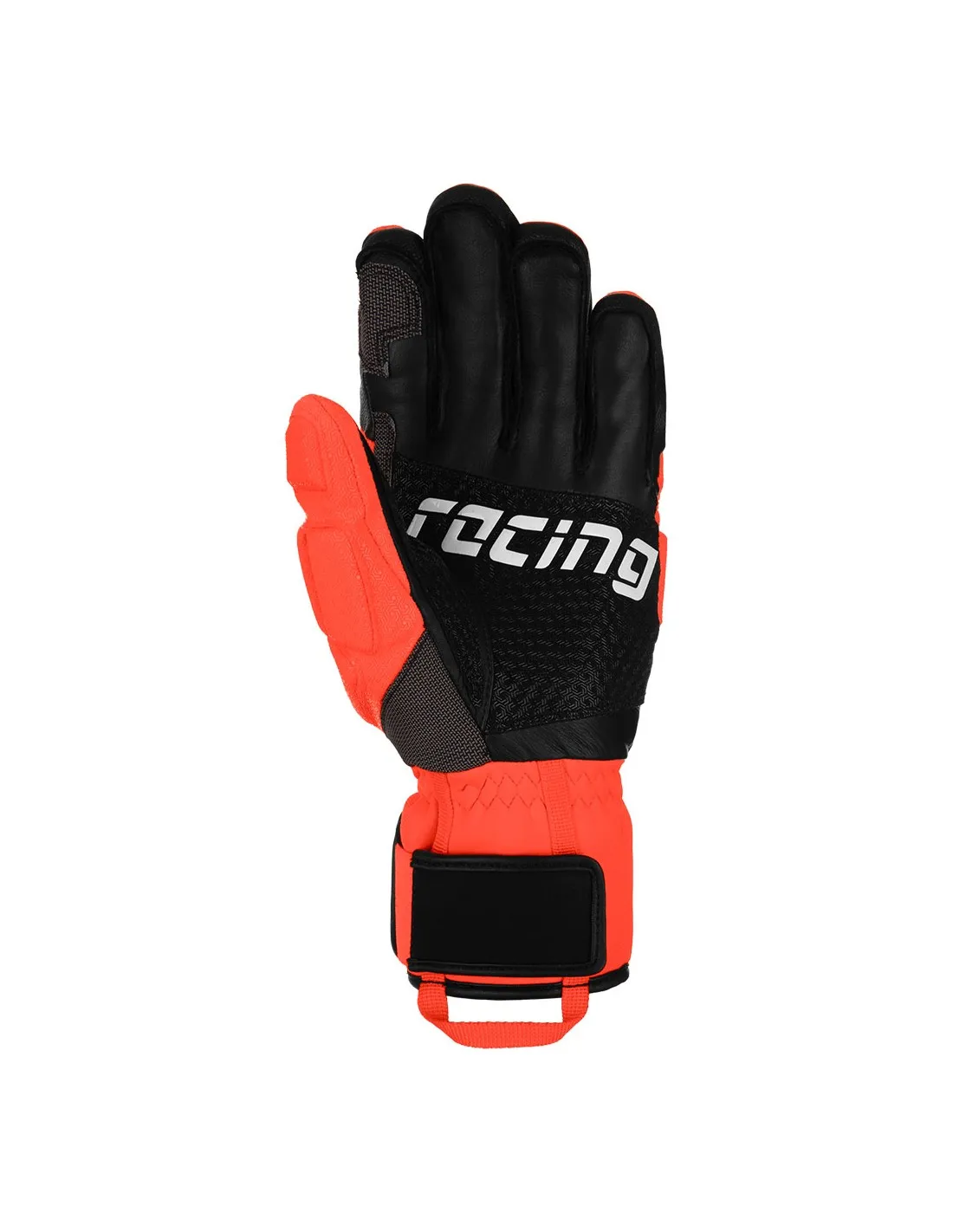 Guanti Sci Reusch Worldcup Warrior GS Nero / Rosso Fluo