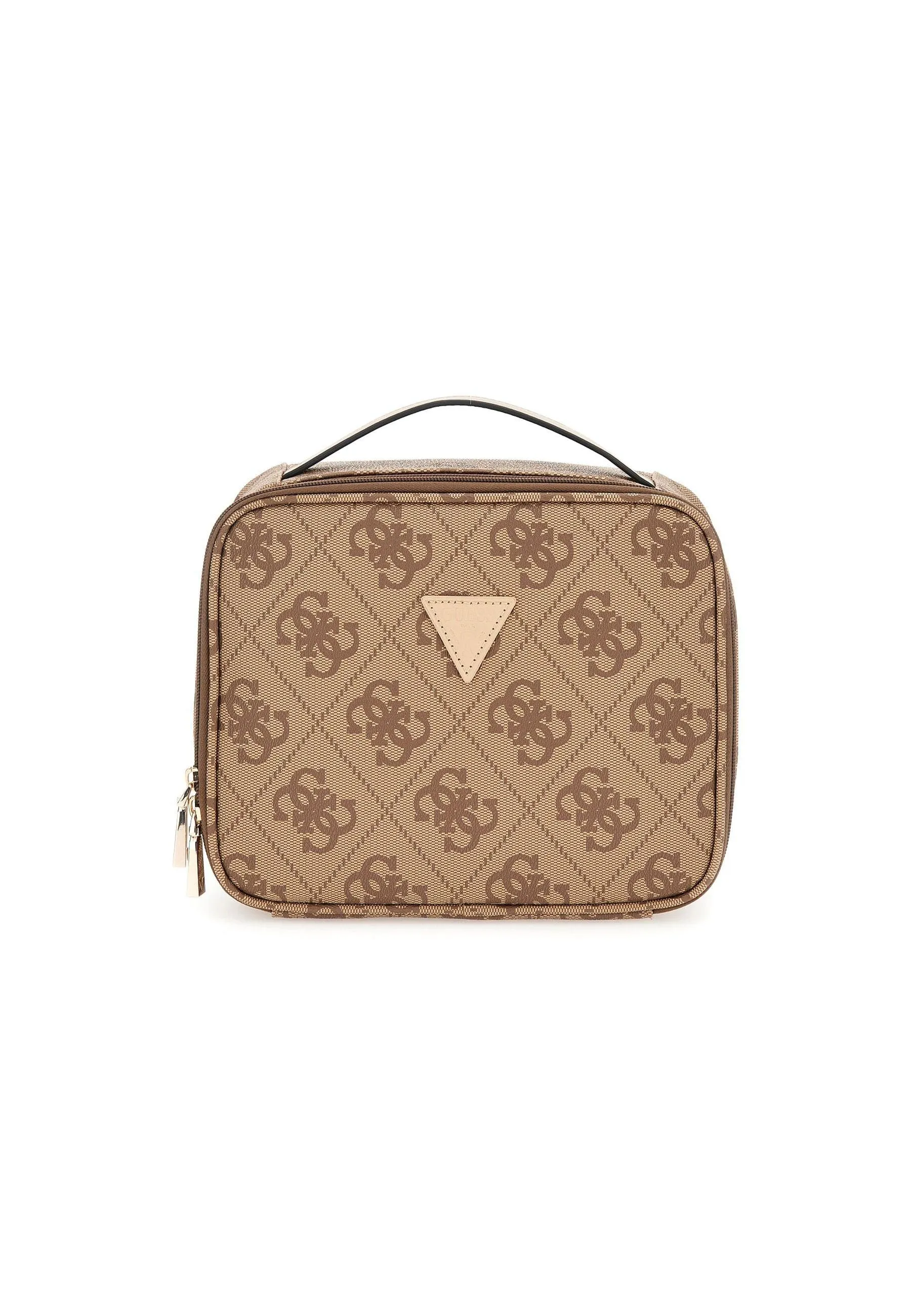 GUESS Berta Borsa Beauty Case Latte Logo Brown B8688045
