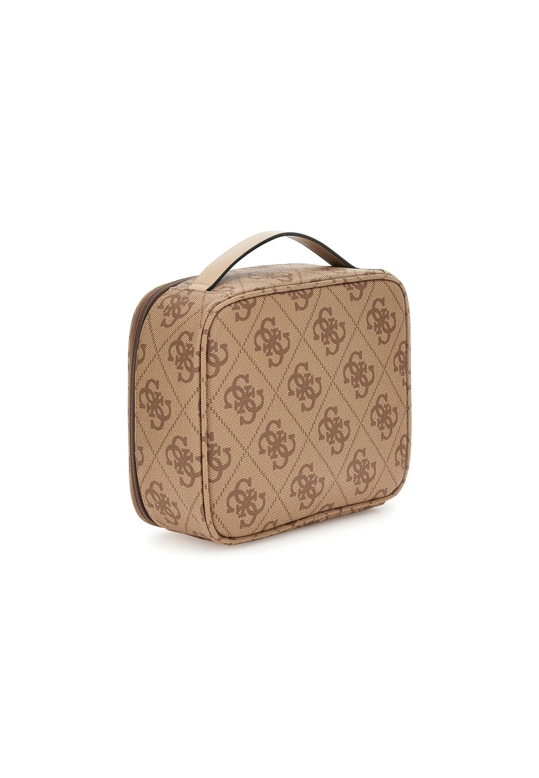 GUESS Berta Borsa Beauty Case Latte Logo Brown B8688045