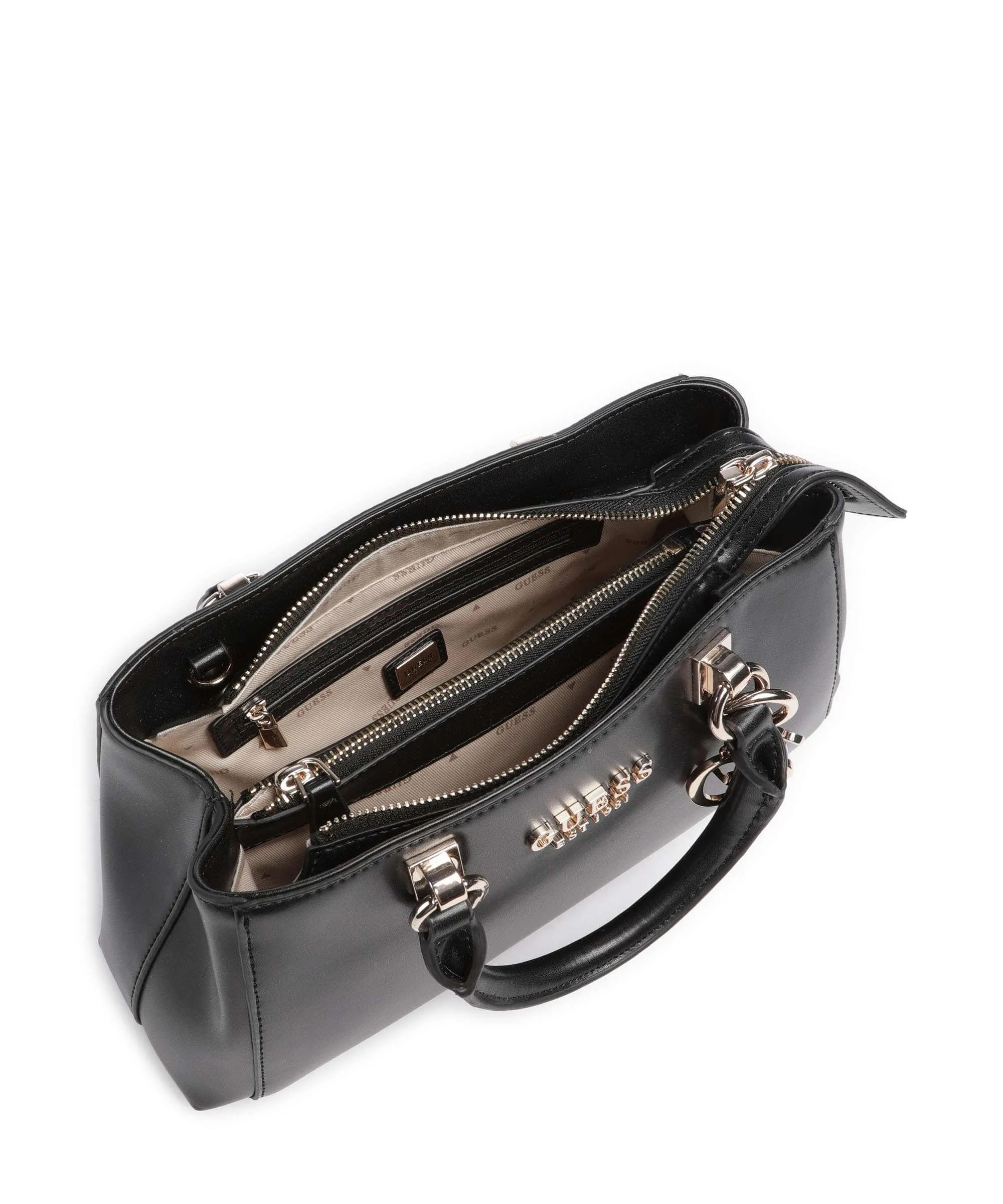  Guess Evelune Borsa a mano pelle sintetica nero  