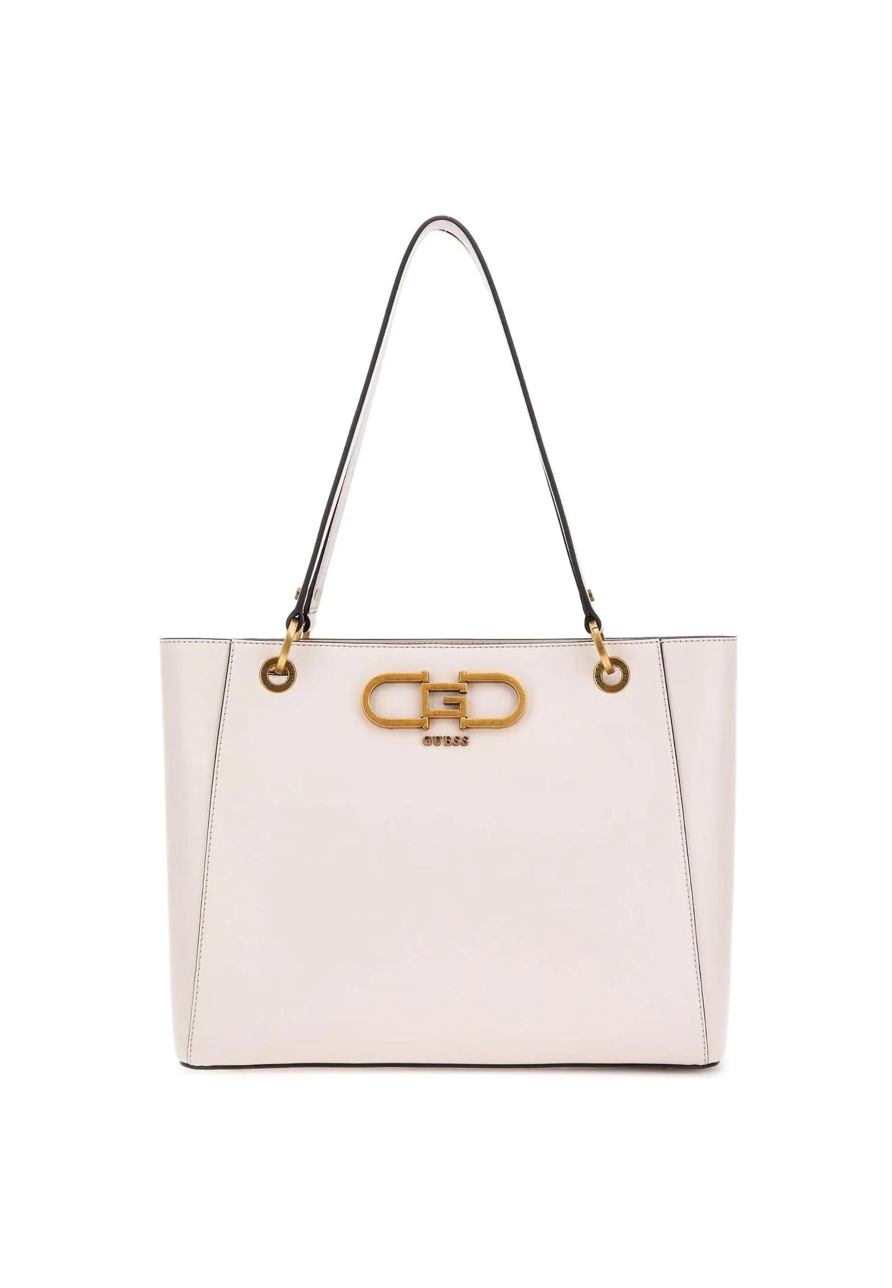 GUESS Fleet Borsa Noel Tote Stone Bianco VB898223