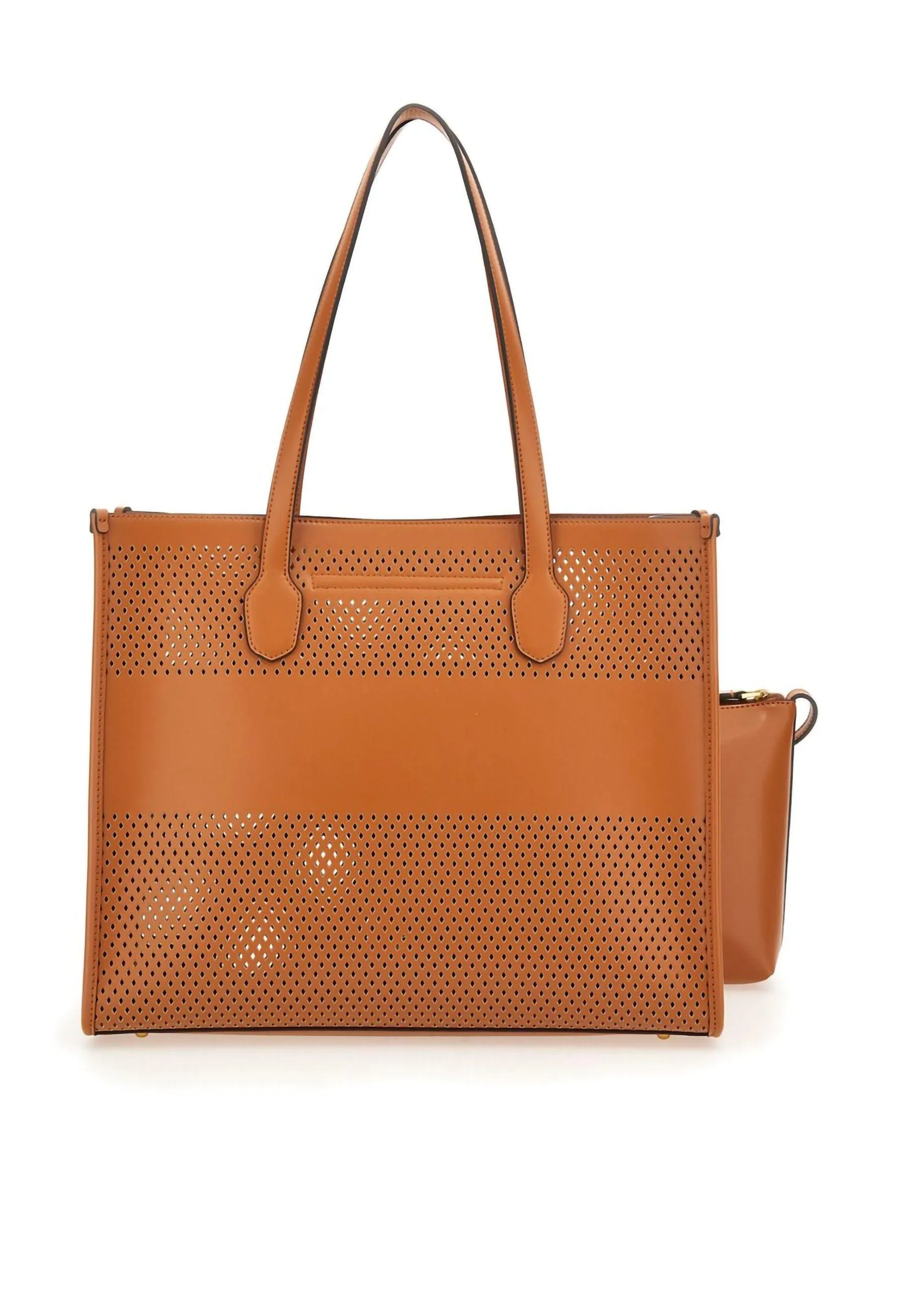 GUESS Katey Perf Borsa Tote Cognac WH876923