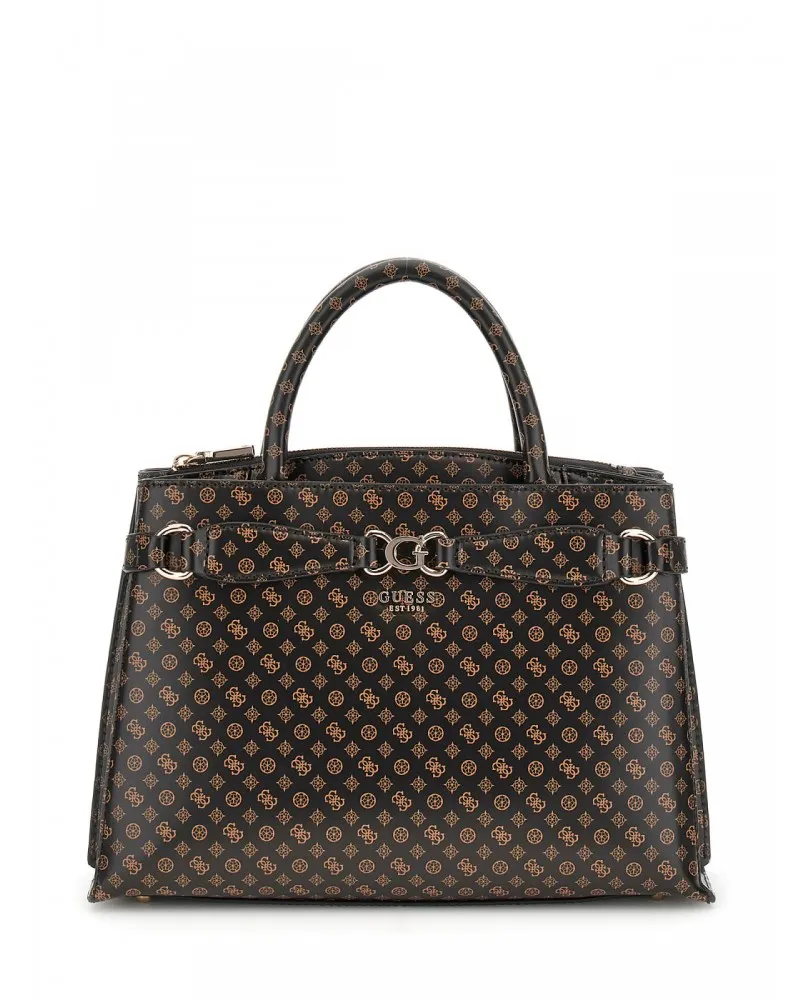 GUESS PS933606 ARLENA borsa a tracolla bauletto logata brown