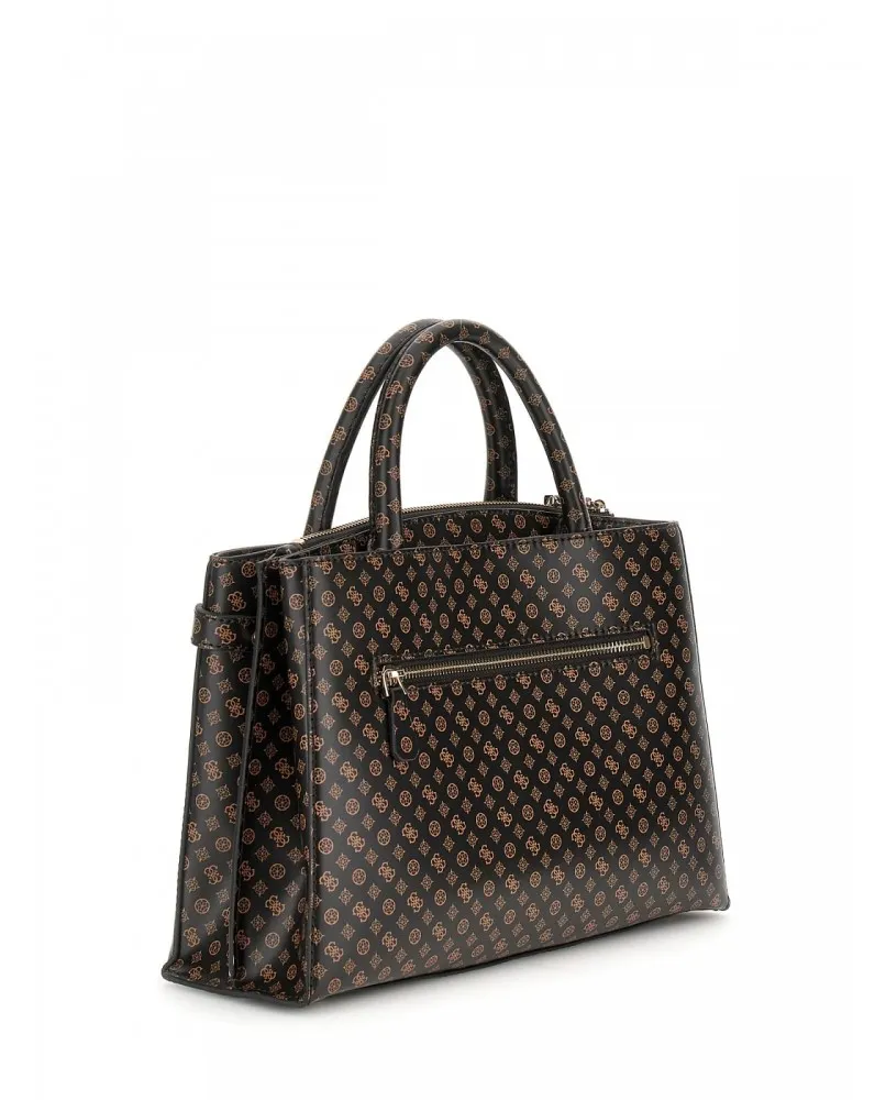 GUESS PS933606 ARLENA borsa a tracolla bauletto logata brown