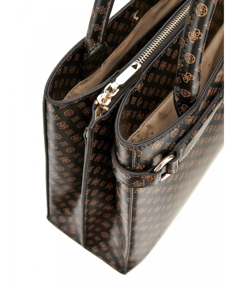 GUESS PS933606 ARLENA borsa a tracolla bauletto logata brown