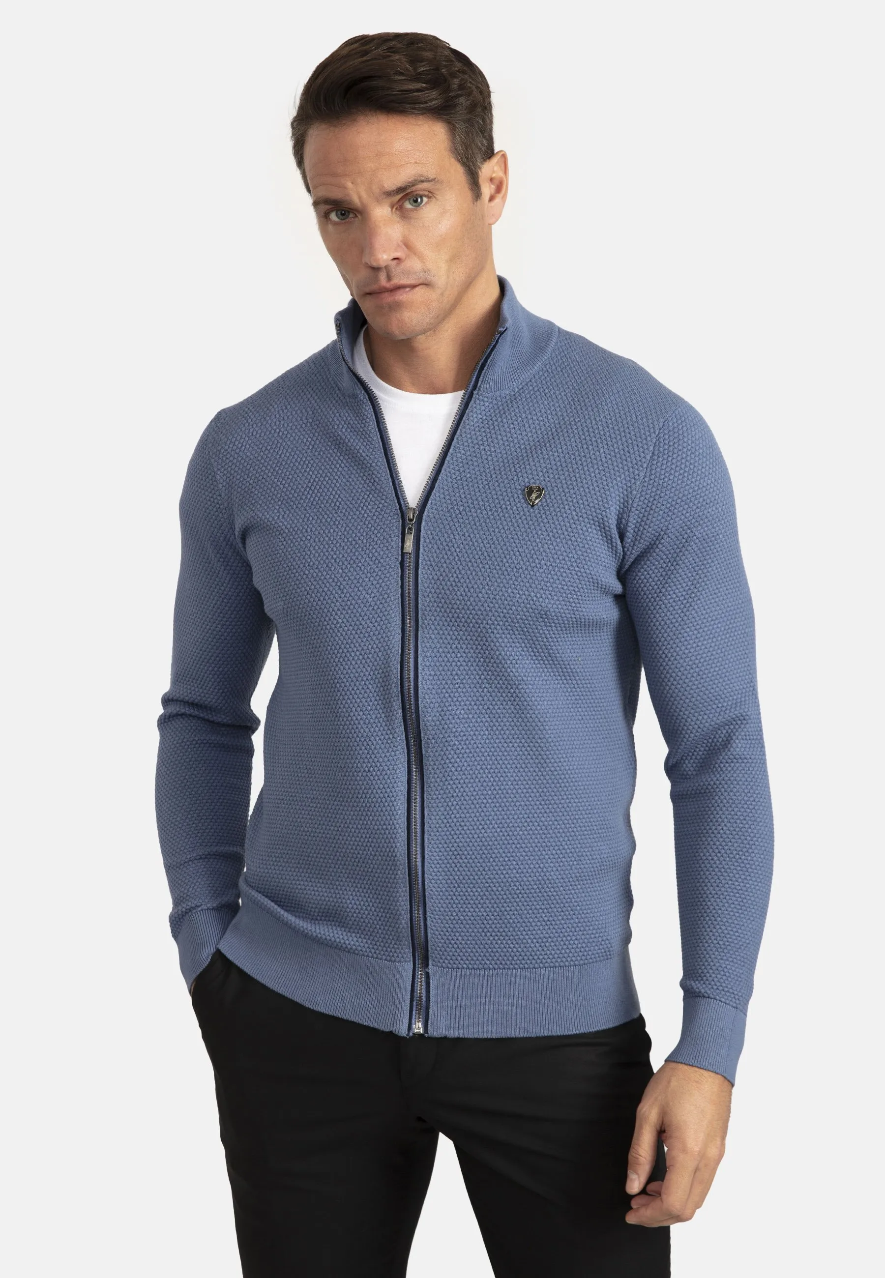 HONEYCOMB ZIPPER  - Cardigan