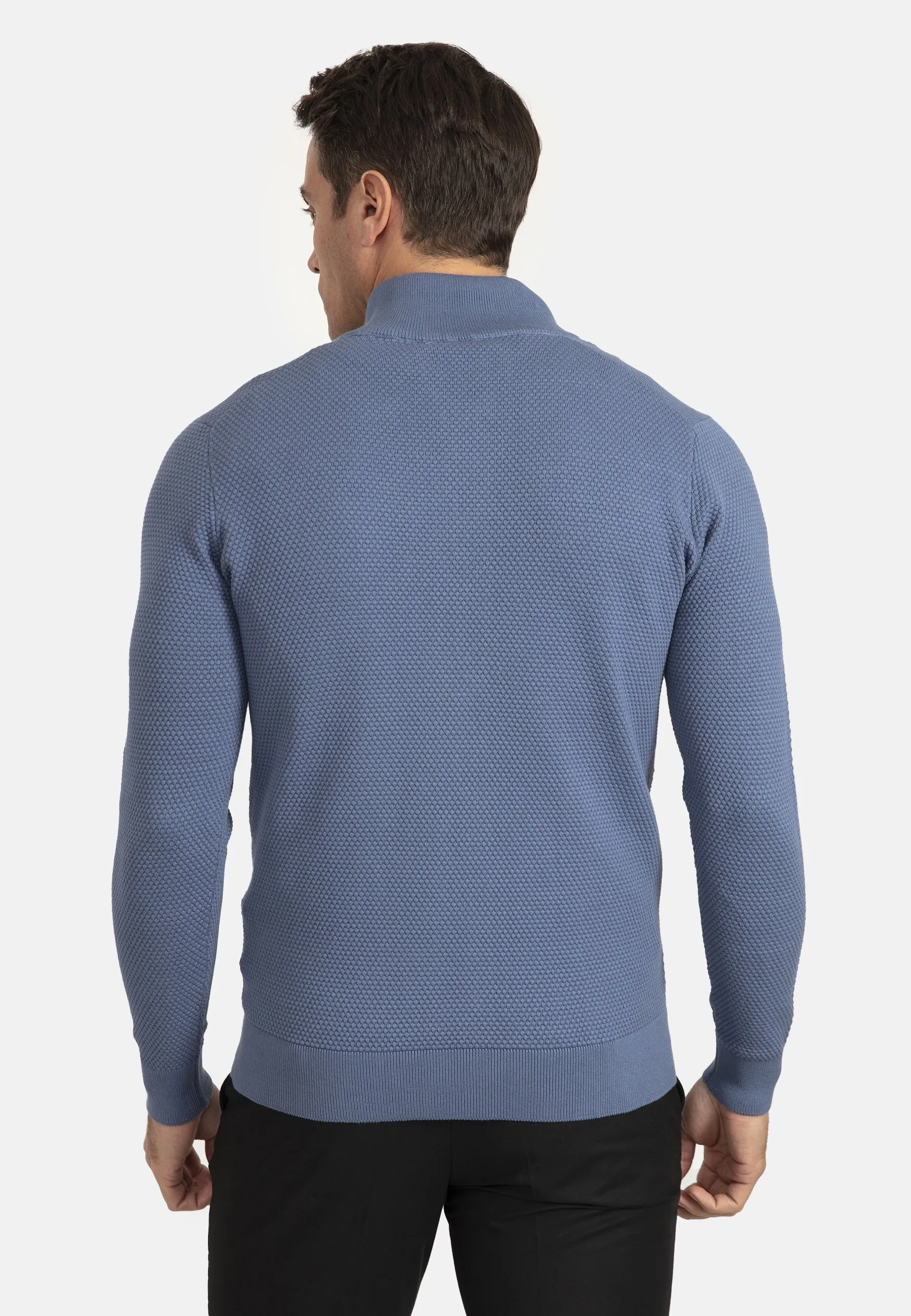 HONEYCOMB ZIPPER  - Cardigan