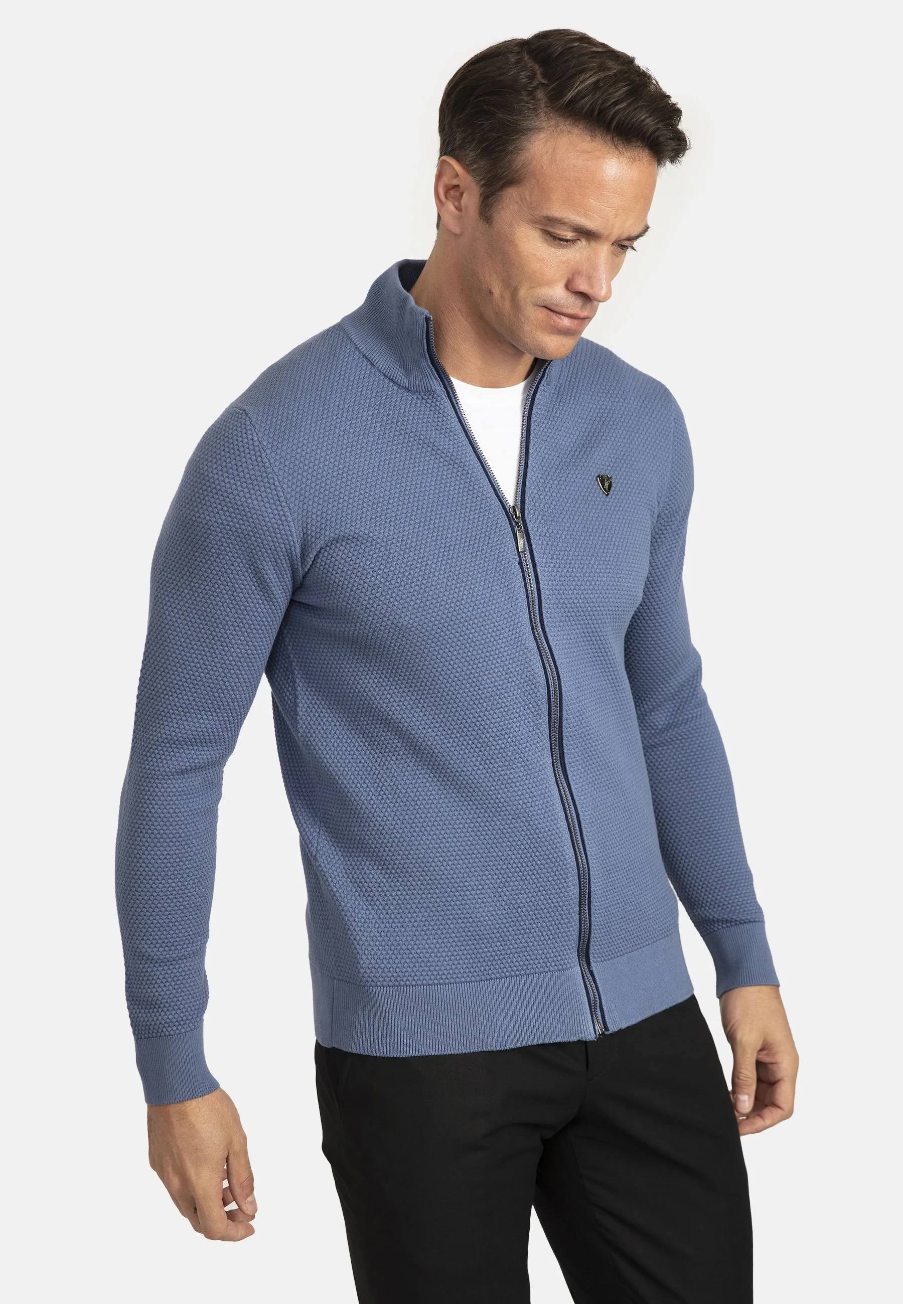 HONEYCOMB ZIPPER  - Cardigan