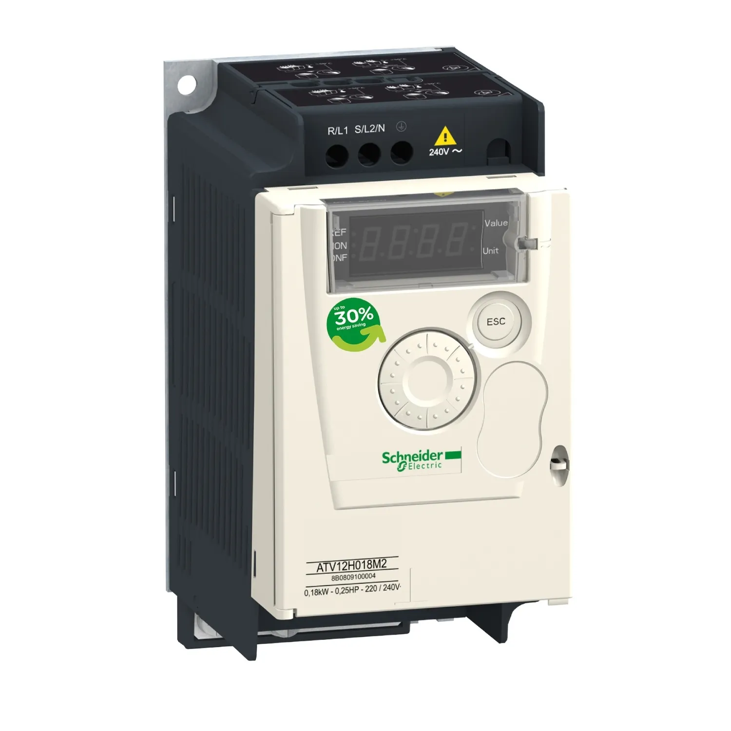 Inverter Schneider Electric, 110 V c.a., 1 fase, 0.5 → 400Hz