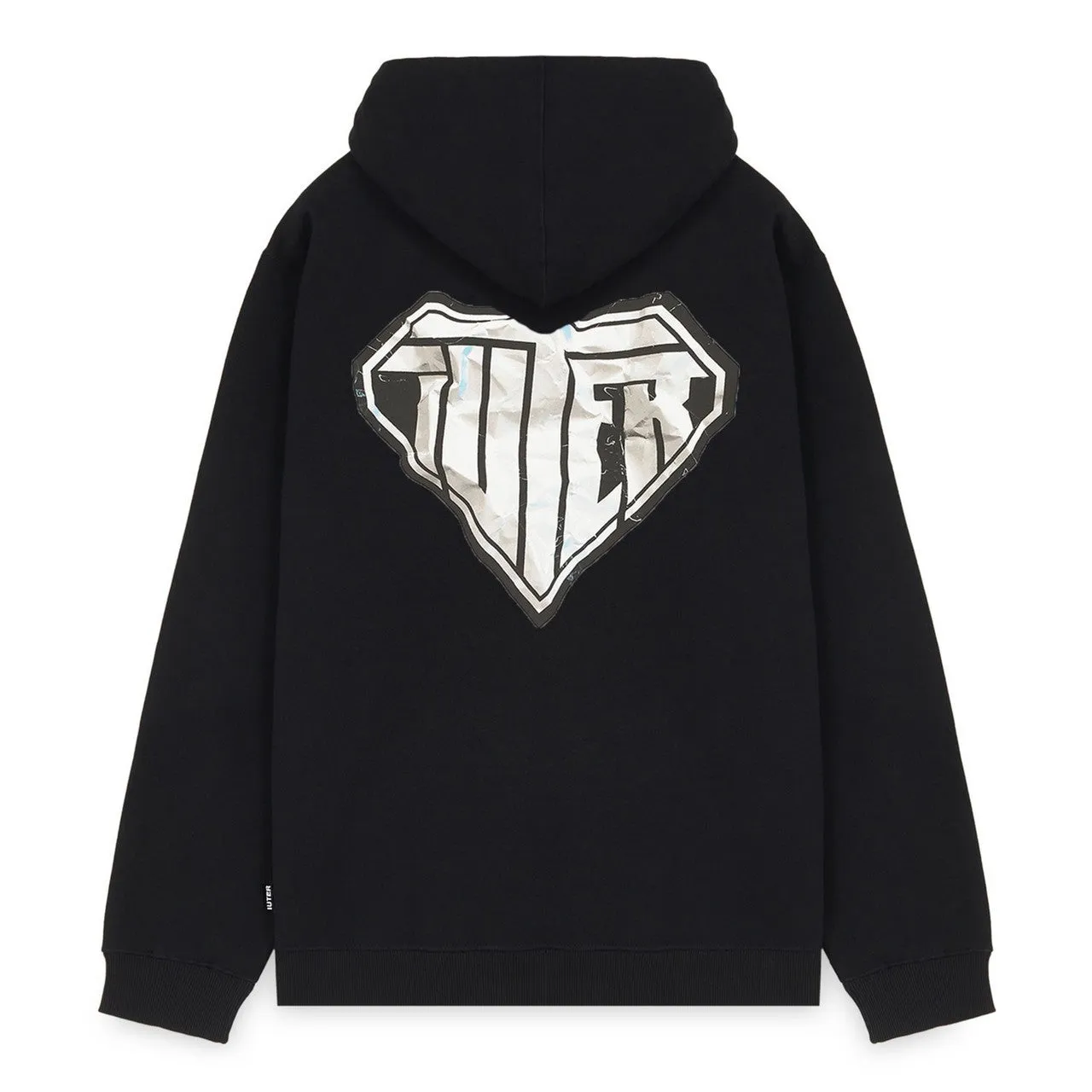 Iuter Crumple Logo Hoodie