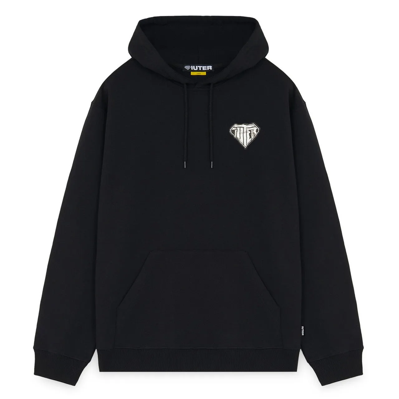 Iuter Crumple Logo Hoodie
