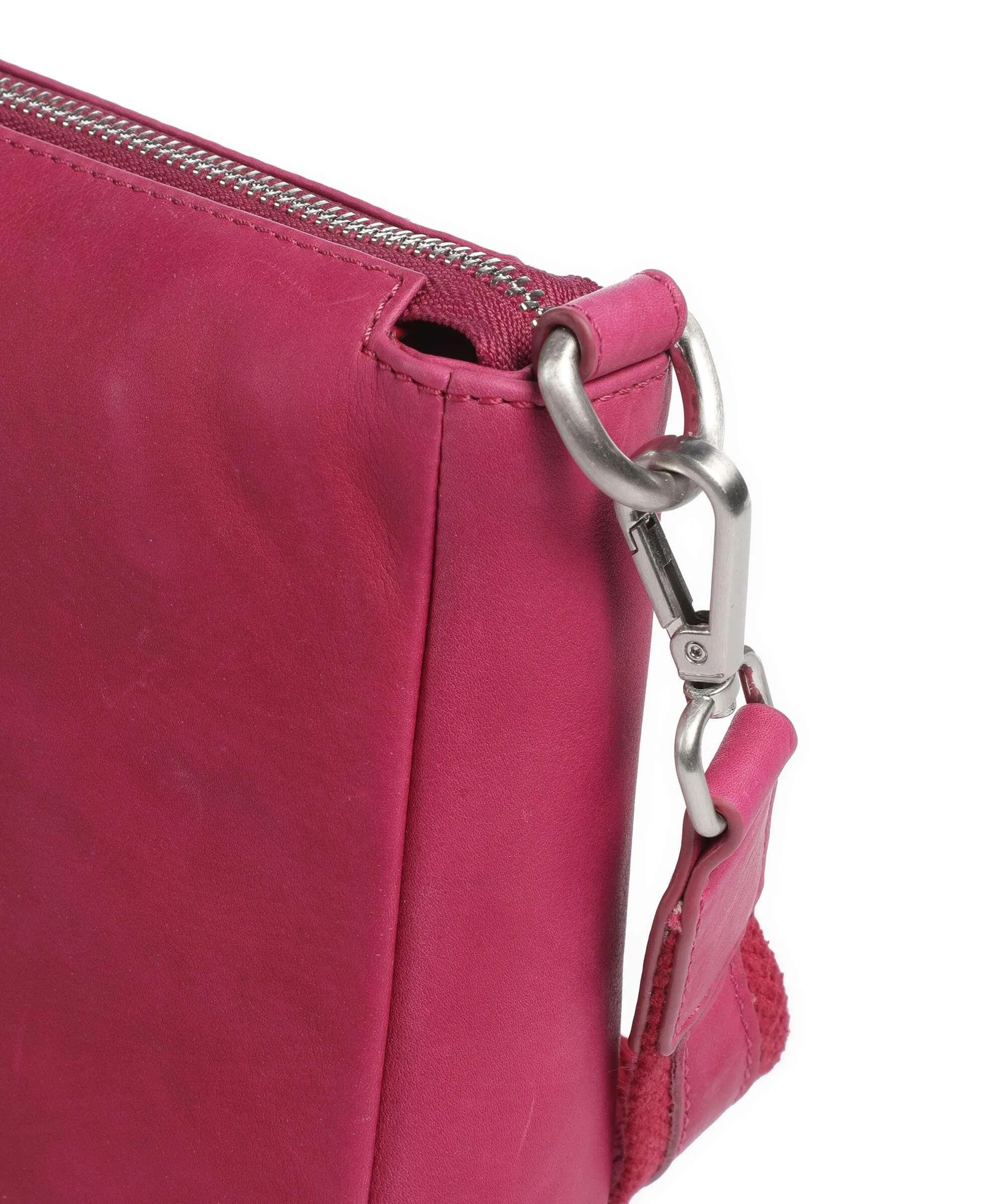  Jack Kinsky Aruba 3 Borsa a tracolla pelle a grana fine pink  