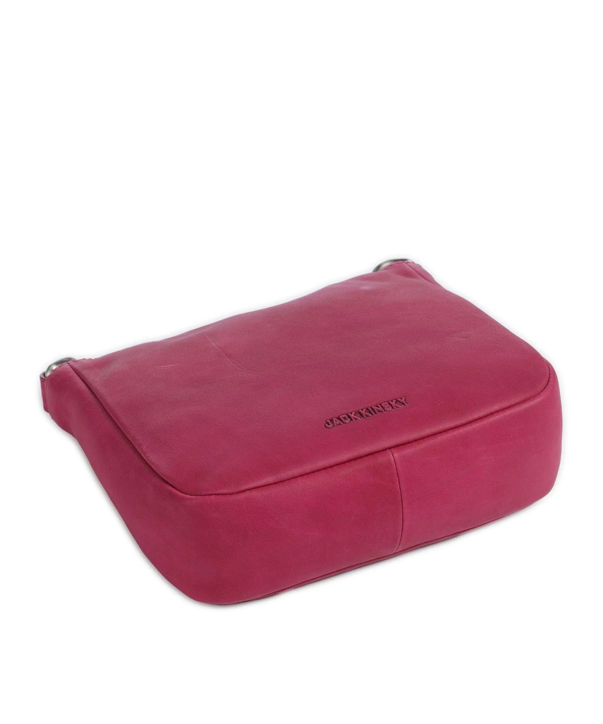  Jack Kinsky Aruba 3 Borsa a tracolla pelle a grana fine pink  