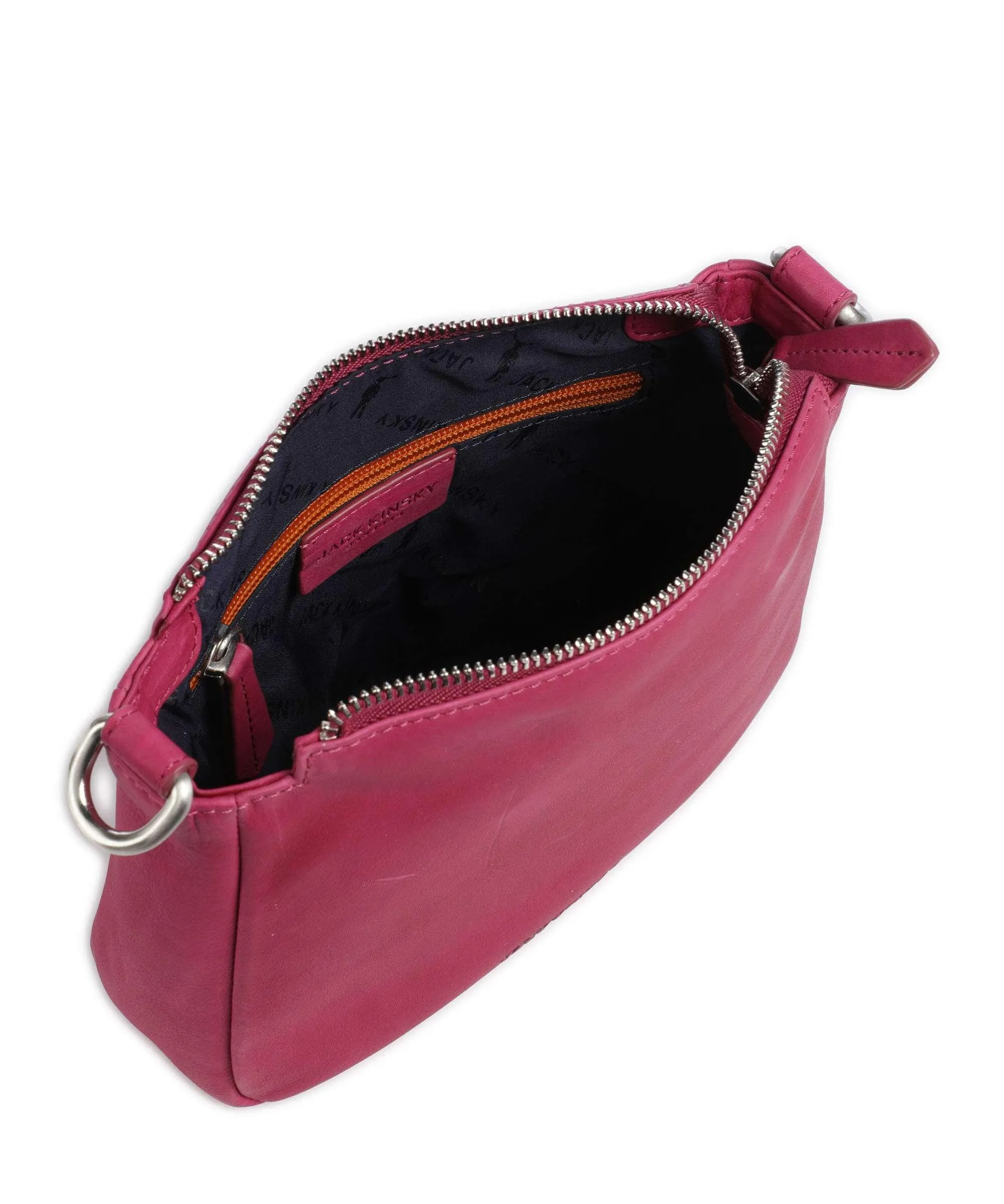  Jack Kinsky Aruba 3 Borsa a tracolla pelle a grana fine pink  