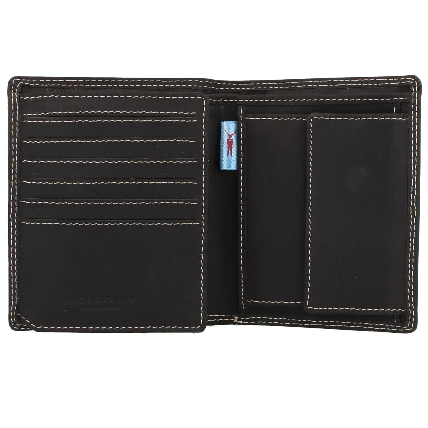 Jack Kinsky Baltimora 100 Portafoglio in pelle 11 cm