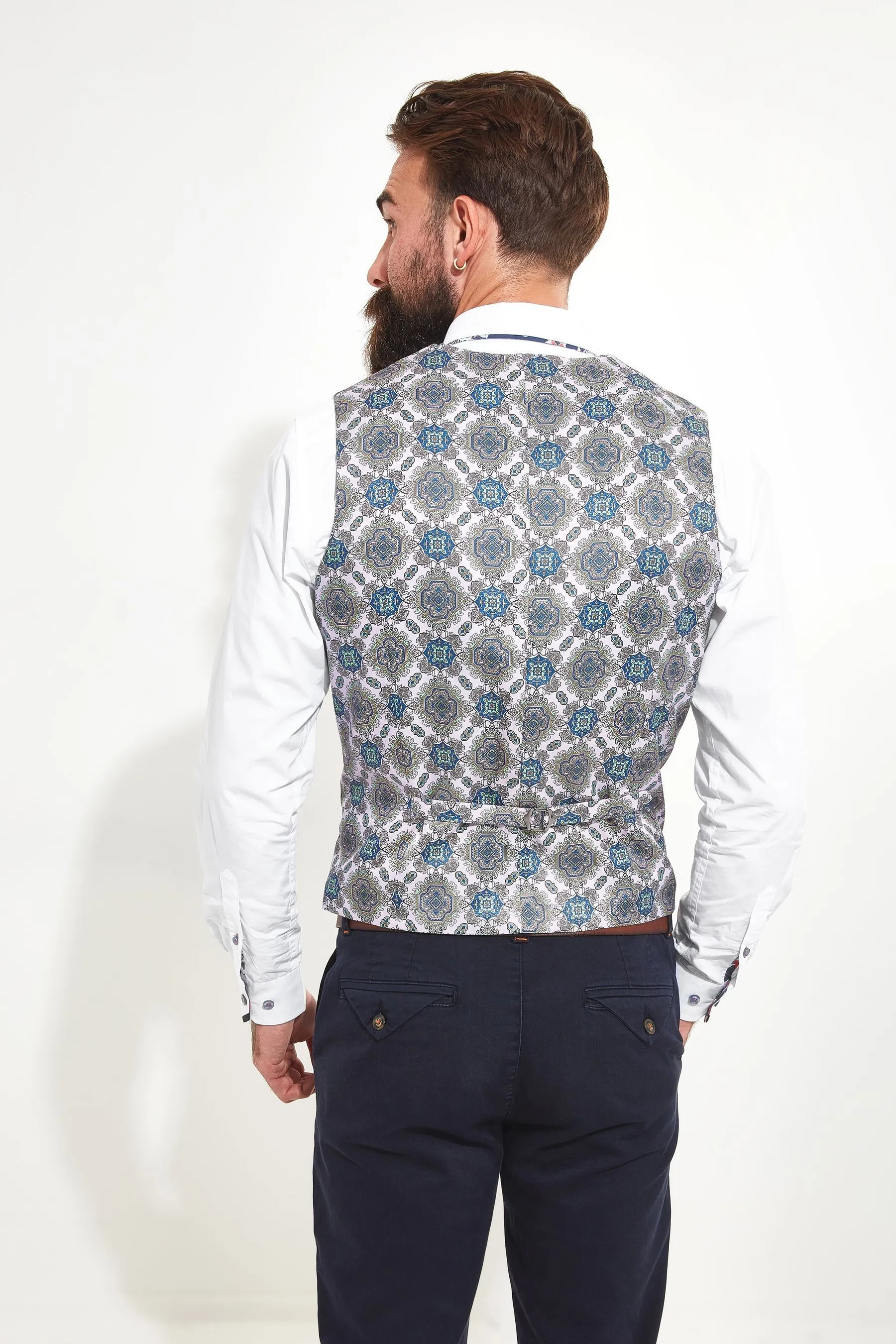 Joe Browns - Gilet da completo a spina di pesce