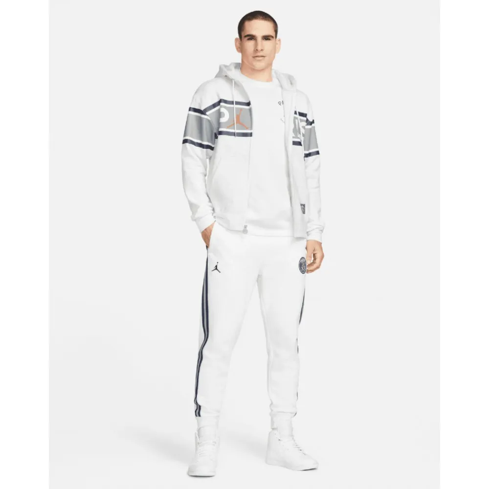JORDAN - FELPA PARIS SAINT GERMAN - UOMO - BIANCO-BLU - DB6481-051