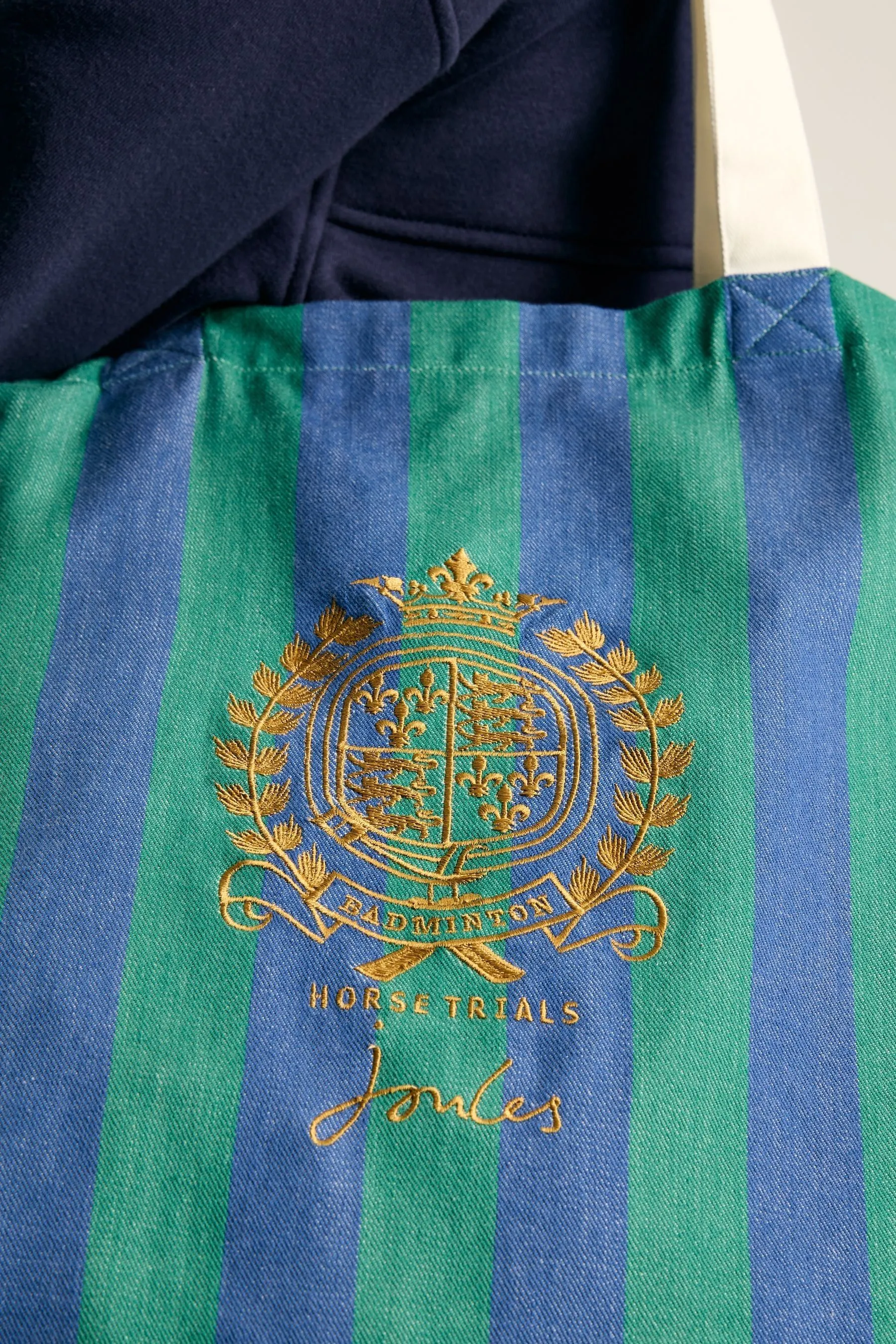 Joules - Badminton - Borsa tote ufficiale a righe