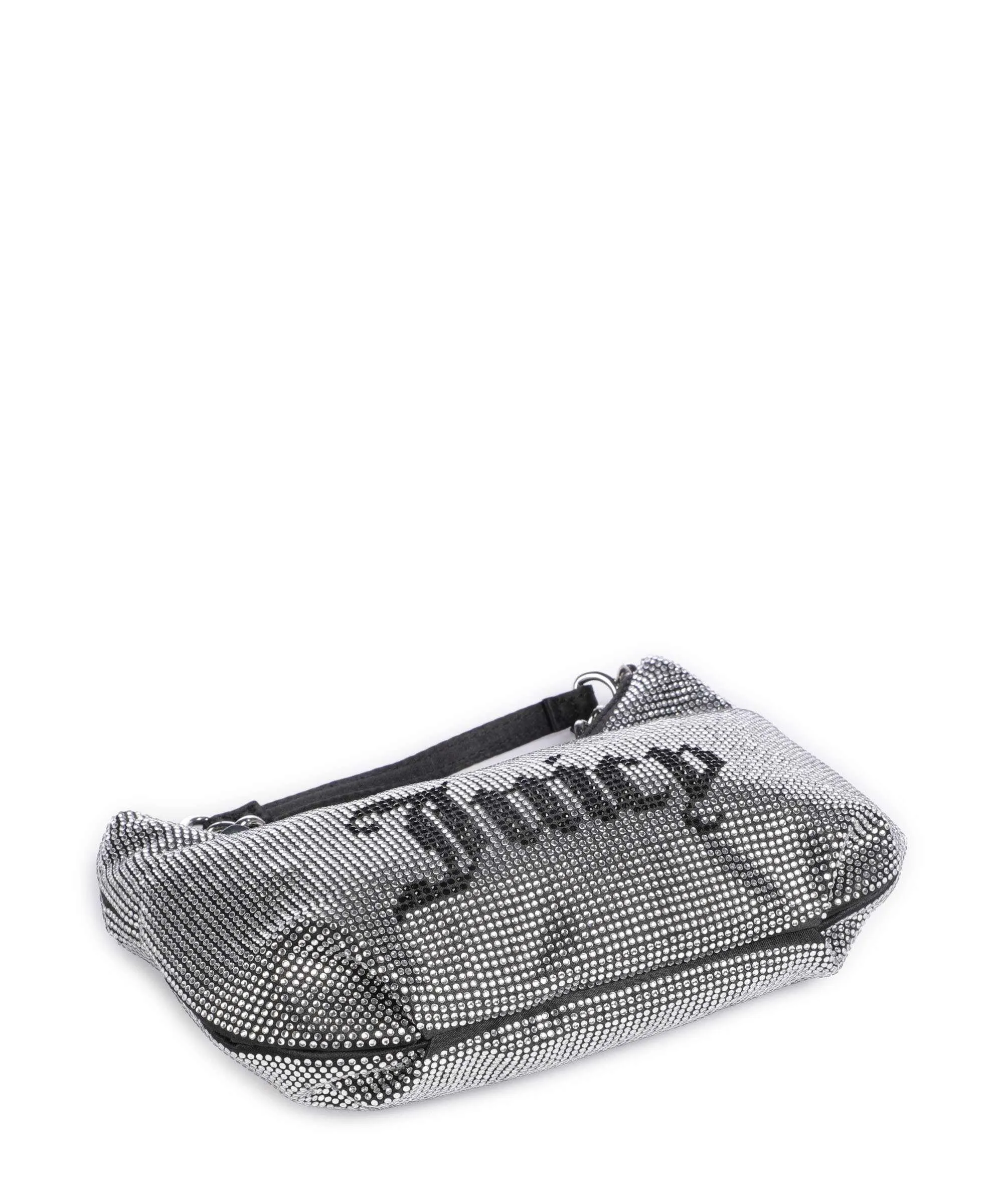  Juicy Couture Hazel S Borsa a spalla poliestere argento/nero  
