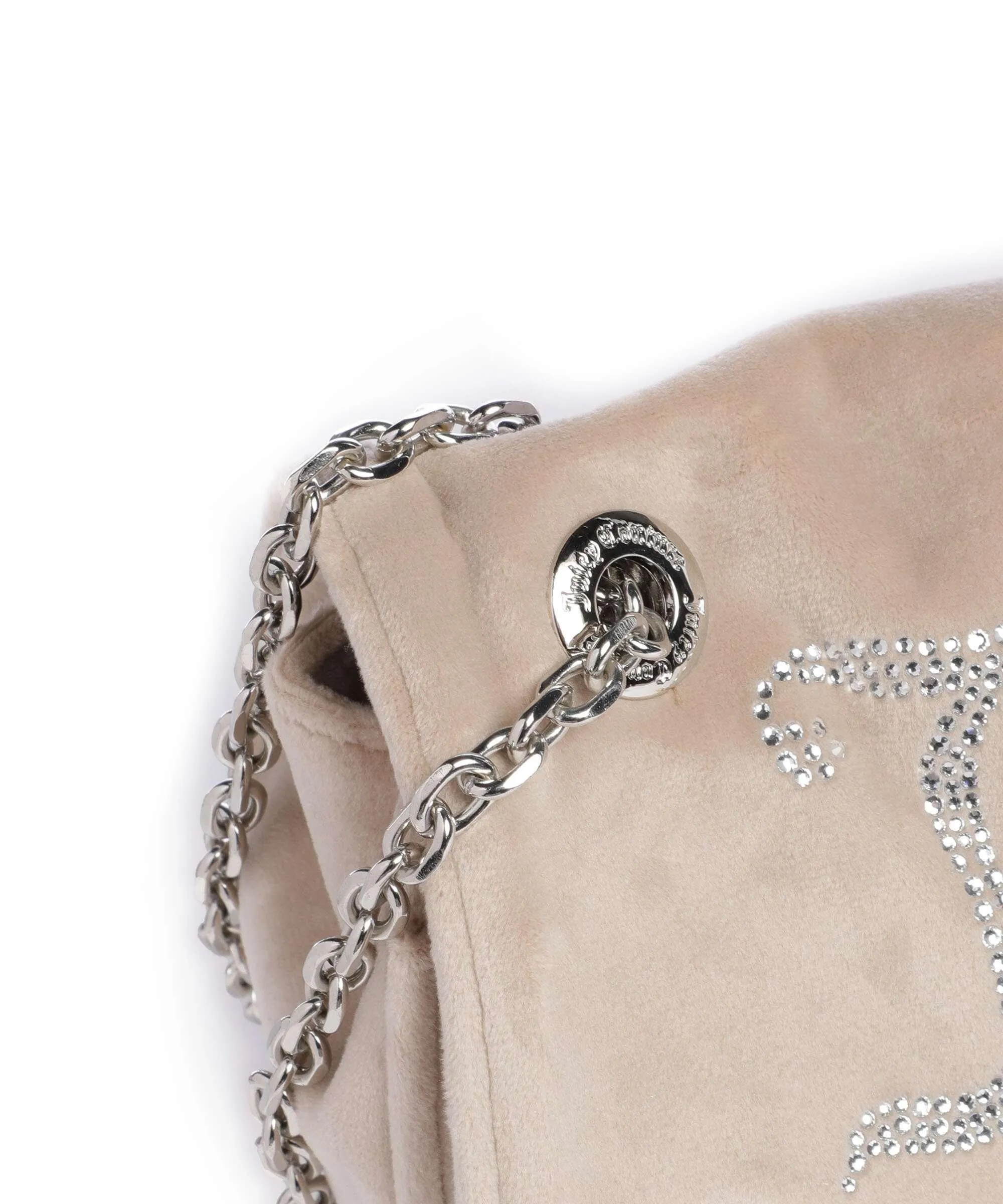  Juicy Couture Kimberly Borsa a spalla poliestere beige  