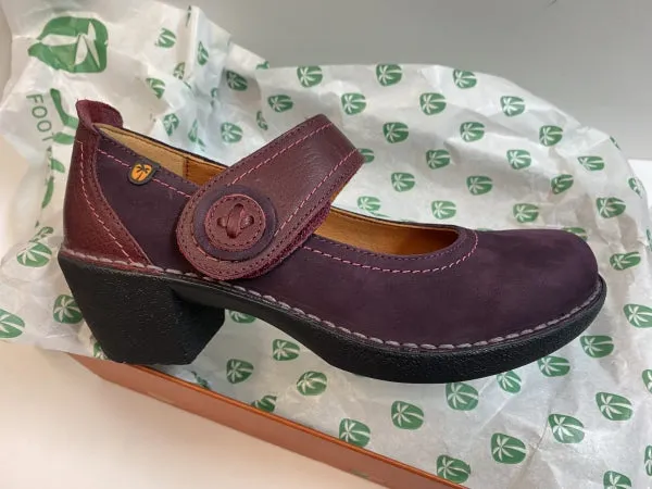 Jungla 7539 scarpa donna bebè in pelle viola