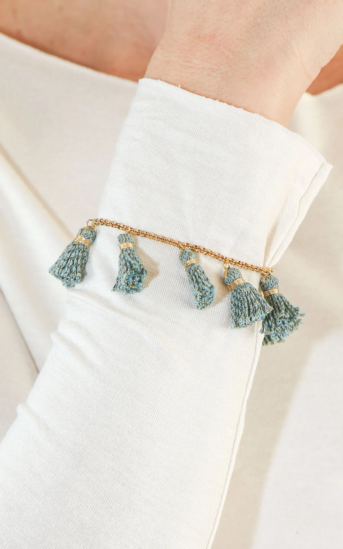 Just – Bracciale nappine – Turchese