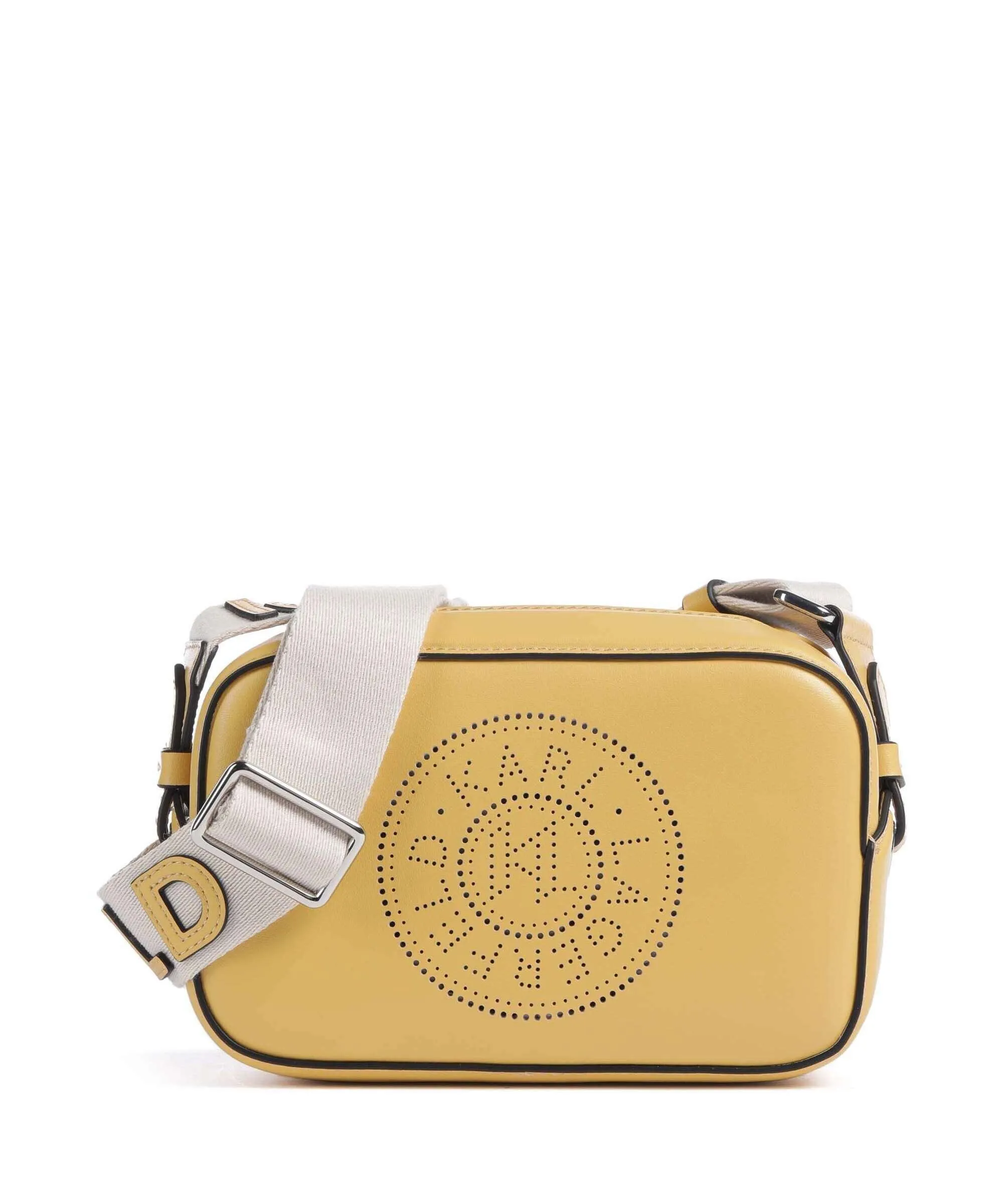  Karl Lagerfeld K/Circle Borsa a tracolla pelle di vacchetta finemente grana curry  